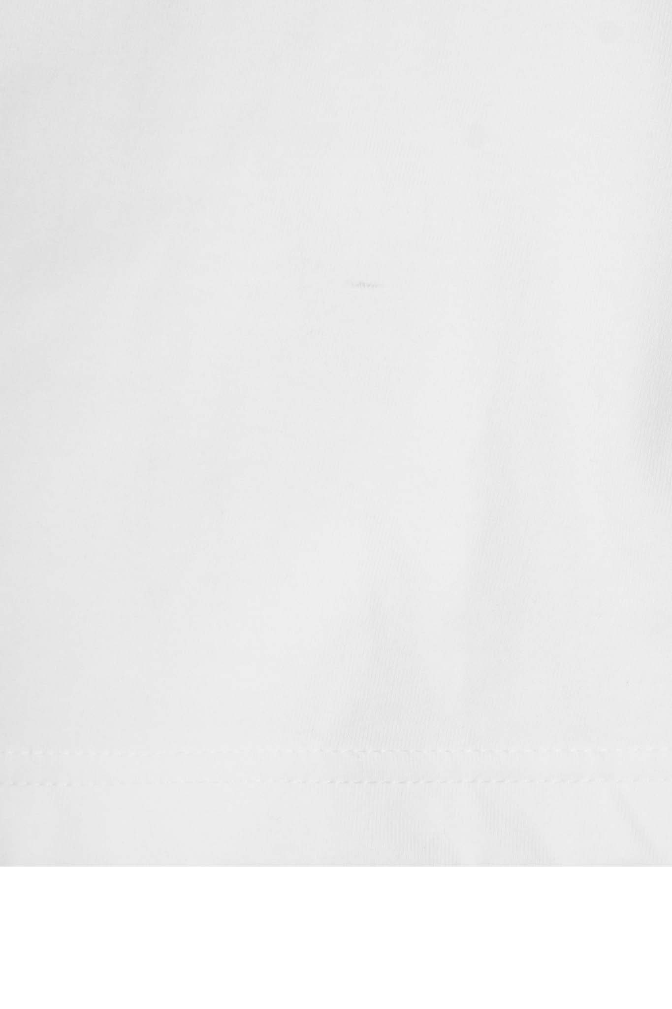 "CHOKE" TEE IN WHITE