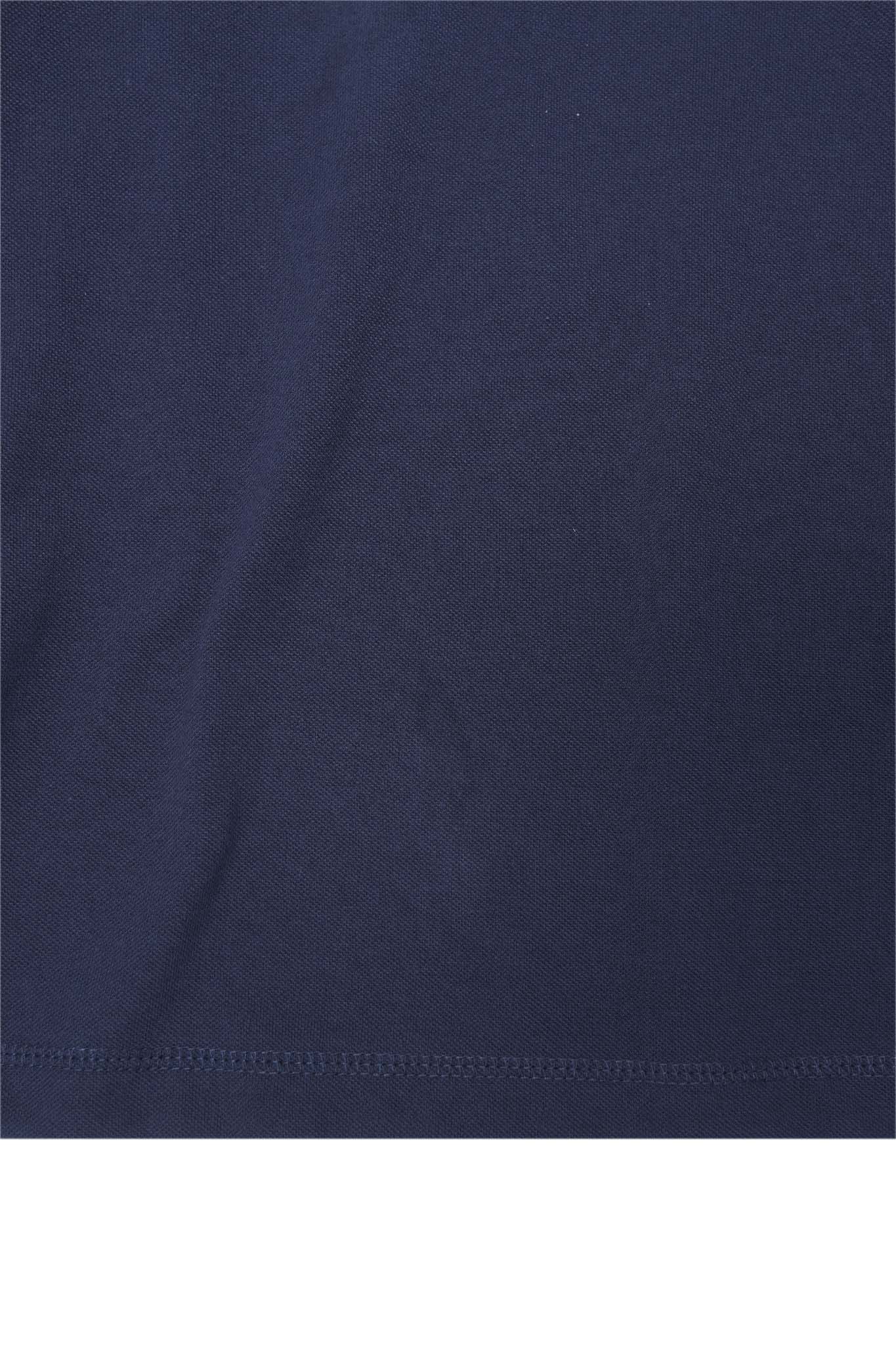 "CLUB" L/S POLO SHIRT IN NAVY