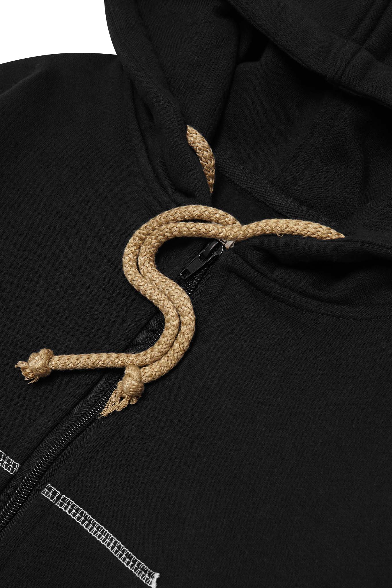 LITTLE HUMAN™ ZIP HOODIE IN ANTHRACITE