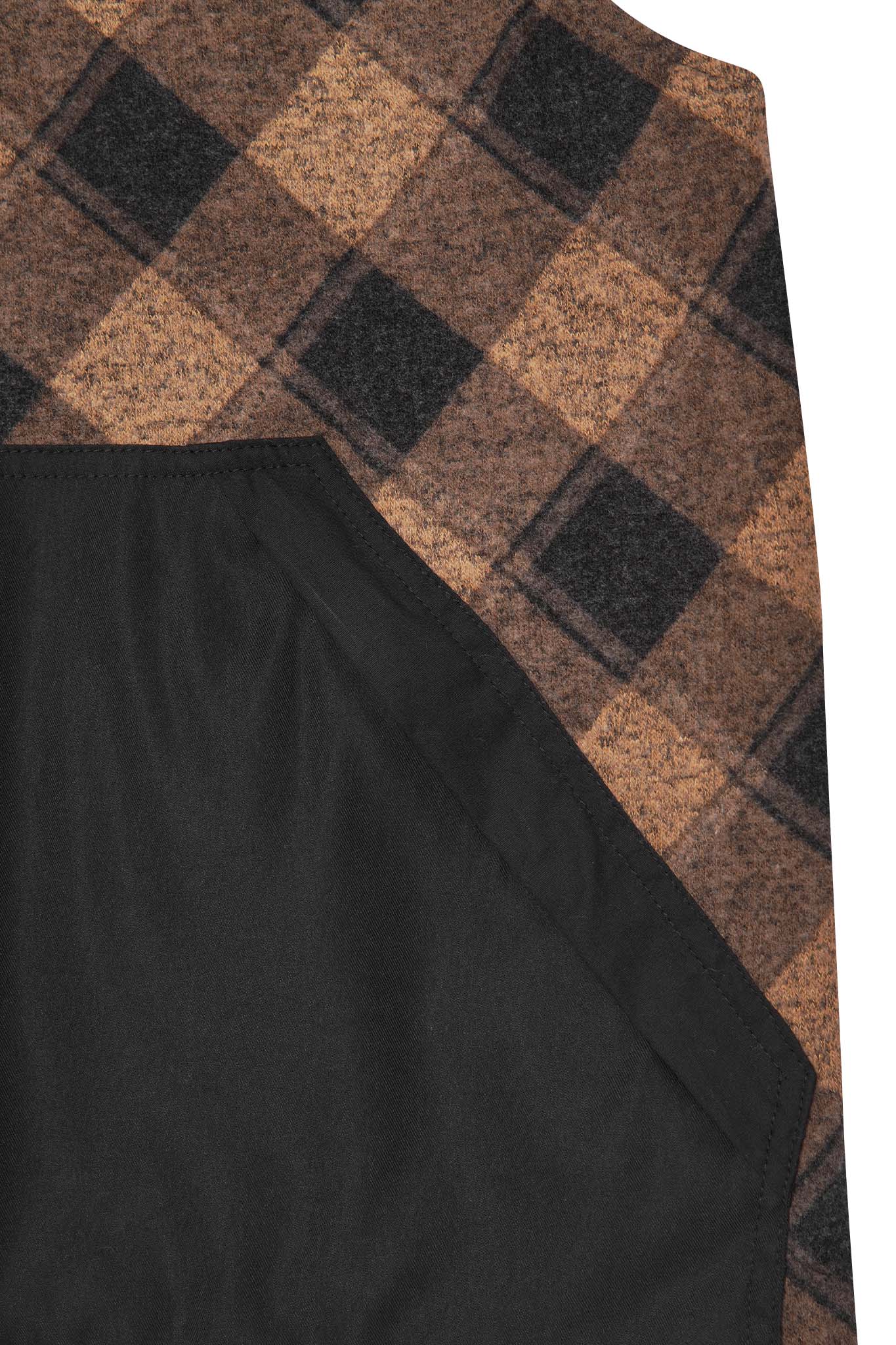 LAKESIDE VEST IN TUSCAN PLAID