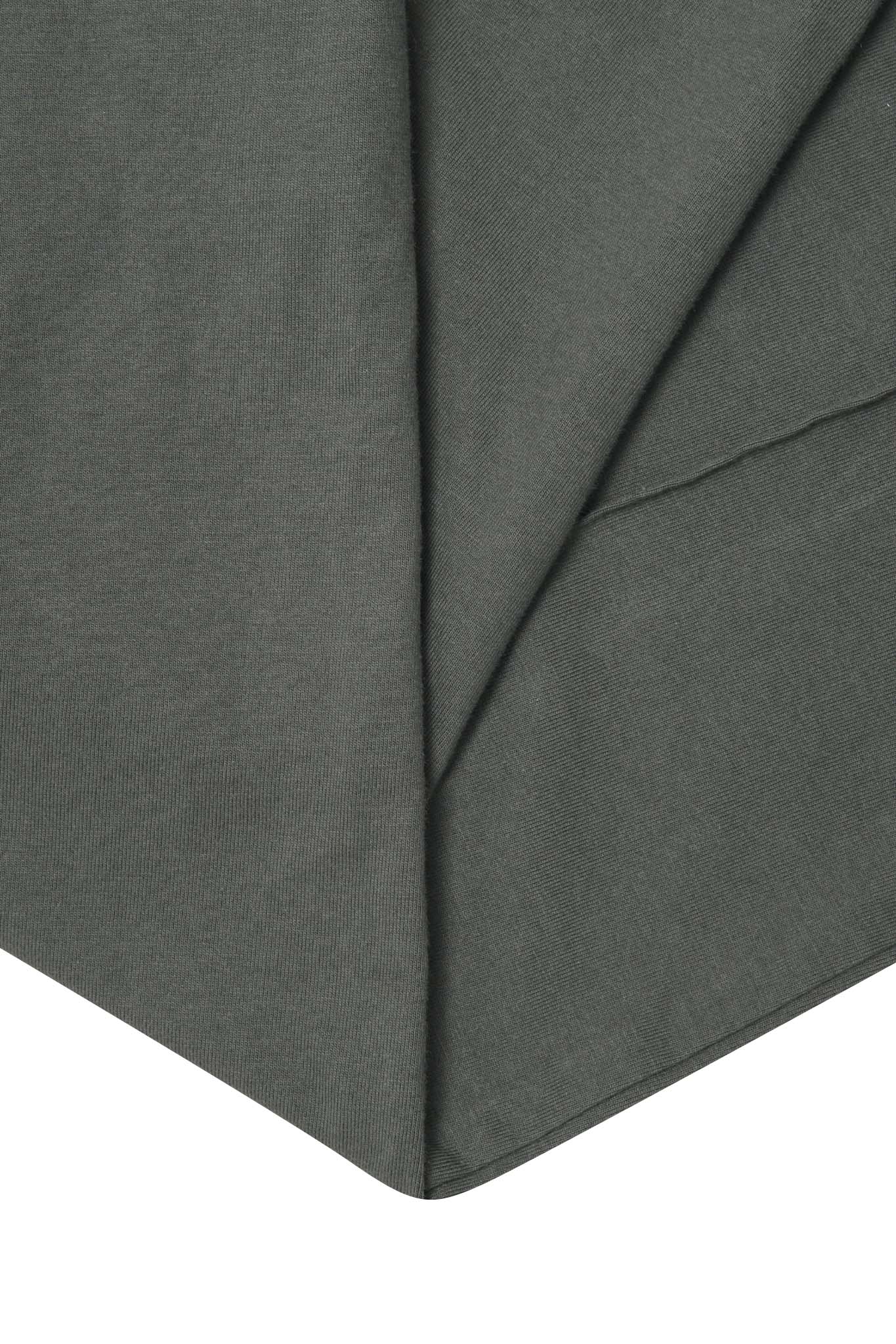 PLEATED ULTRA WIDE PANTS IN MOSS