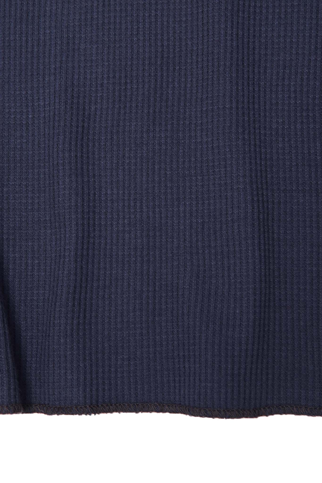 “M’$ SPECK V2” WAFFLE TEE IN NAVY