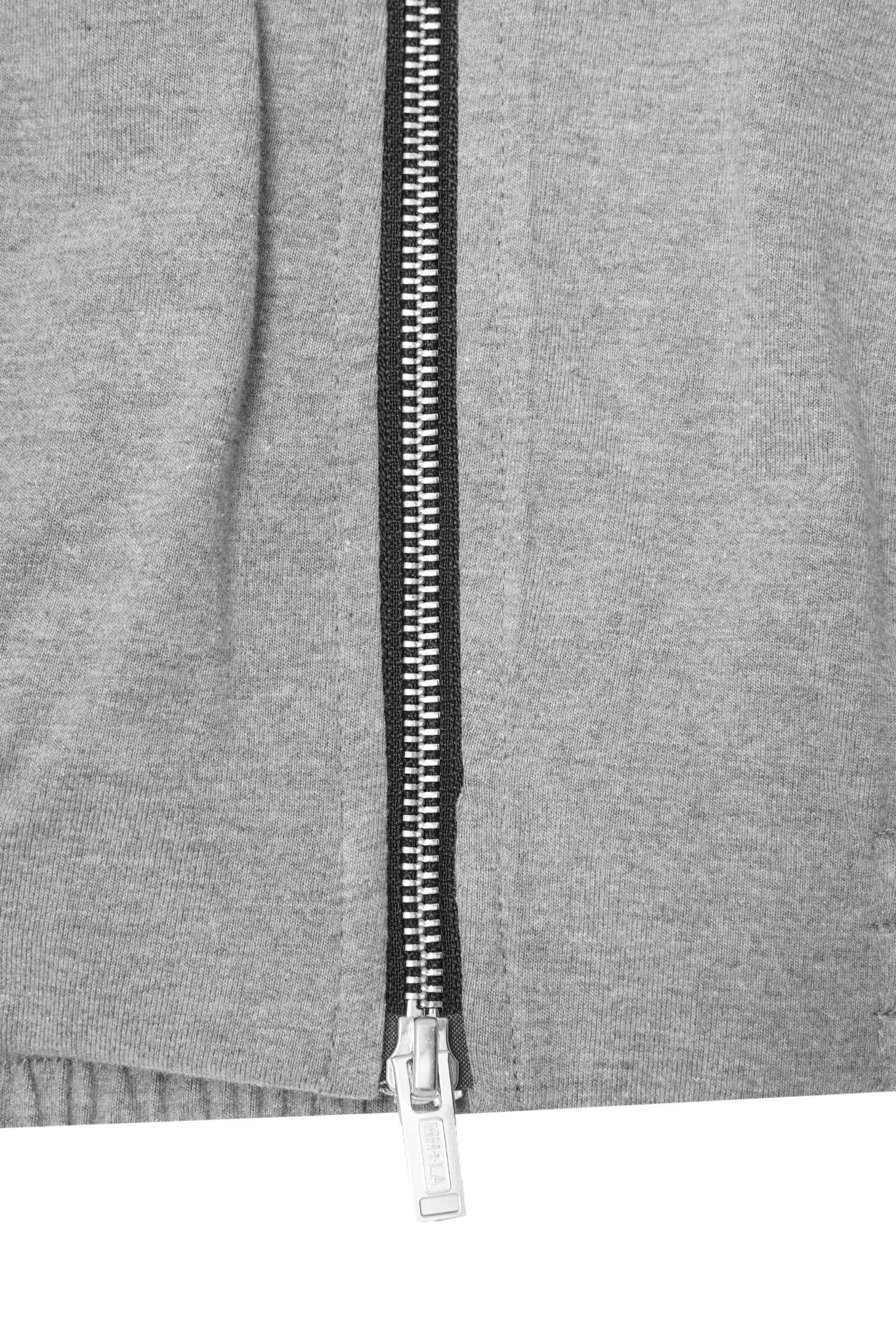 M+ "WAGWAN" JACKET IN HEATHER GREY