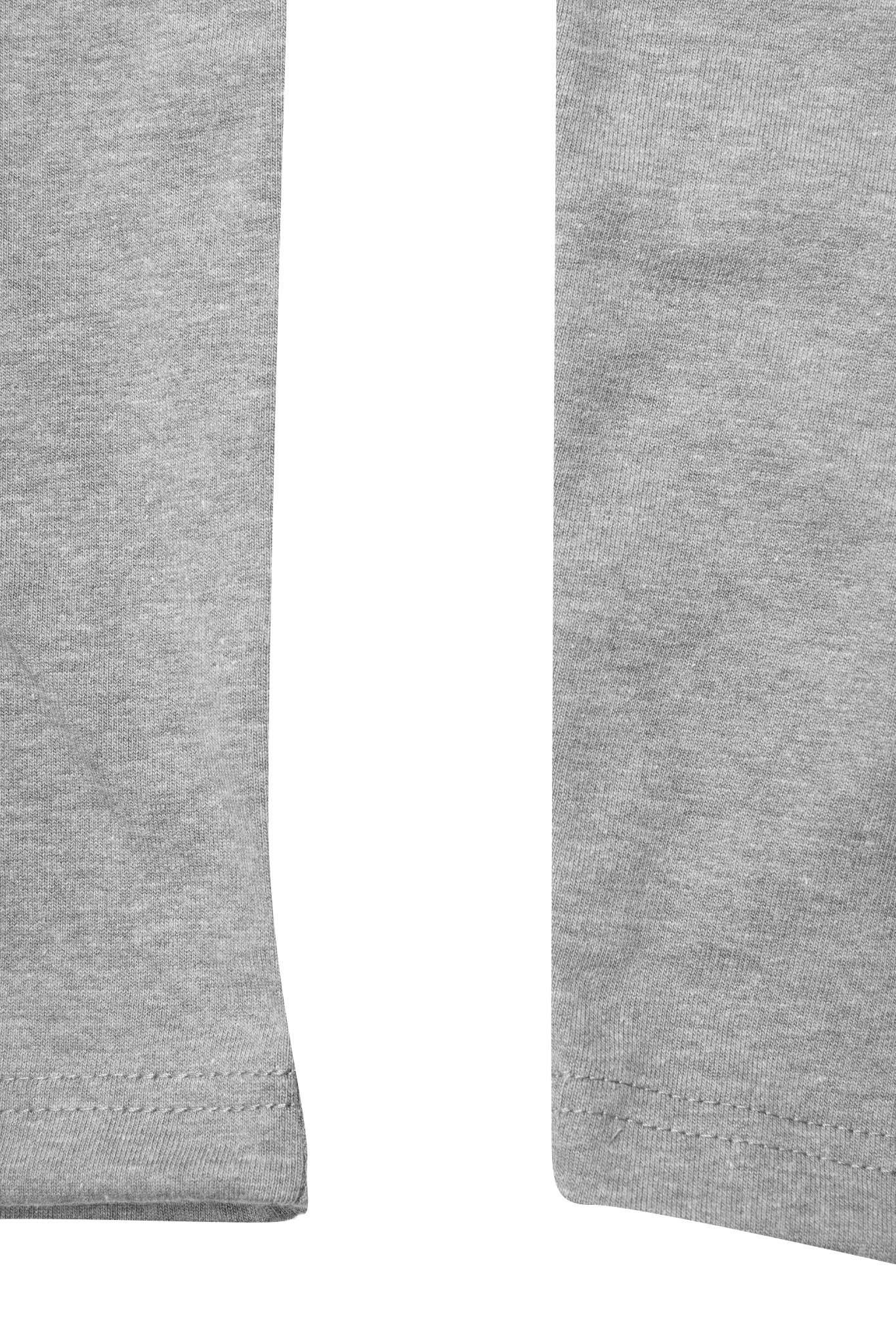VEINS FRENCH TERRY PANTS IN HEATHER GREY