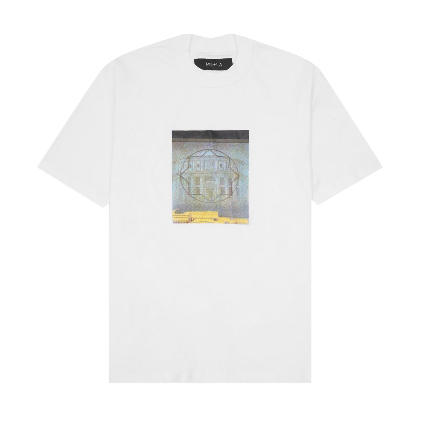"MUSEUM" TEE IN WHITE