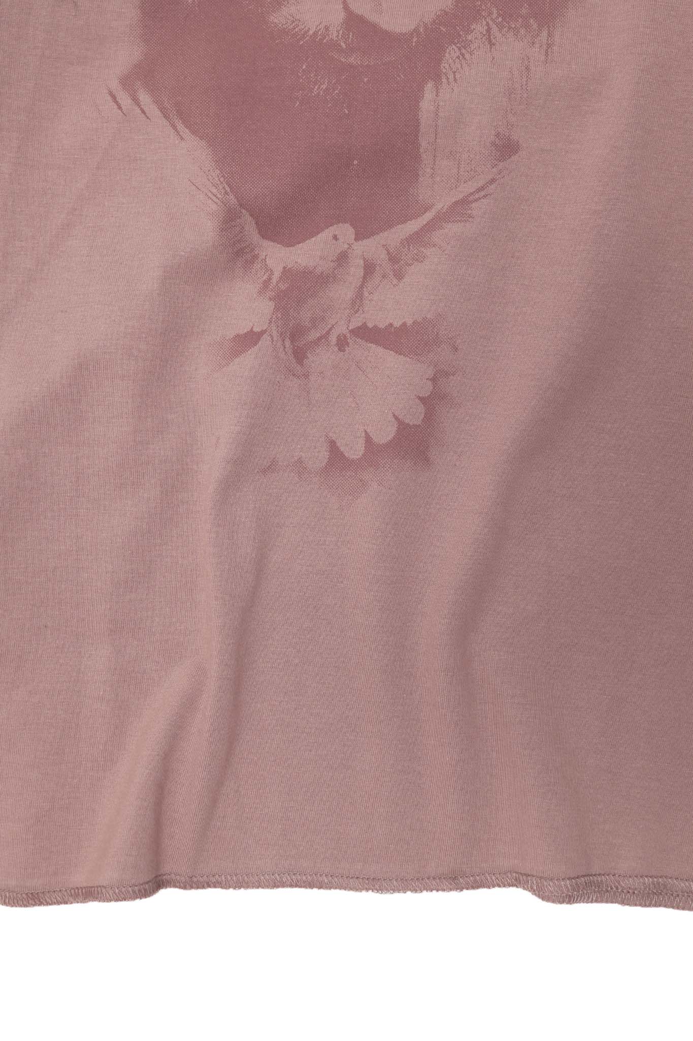 "CROWN OF THORNS" TEE IN MAUVE