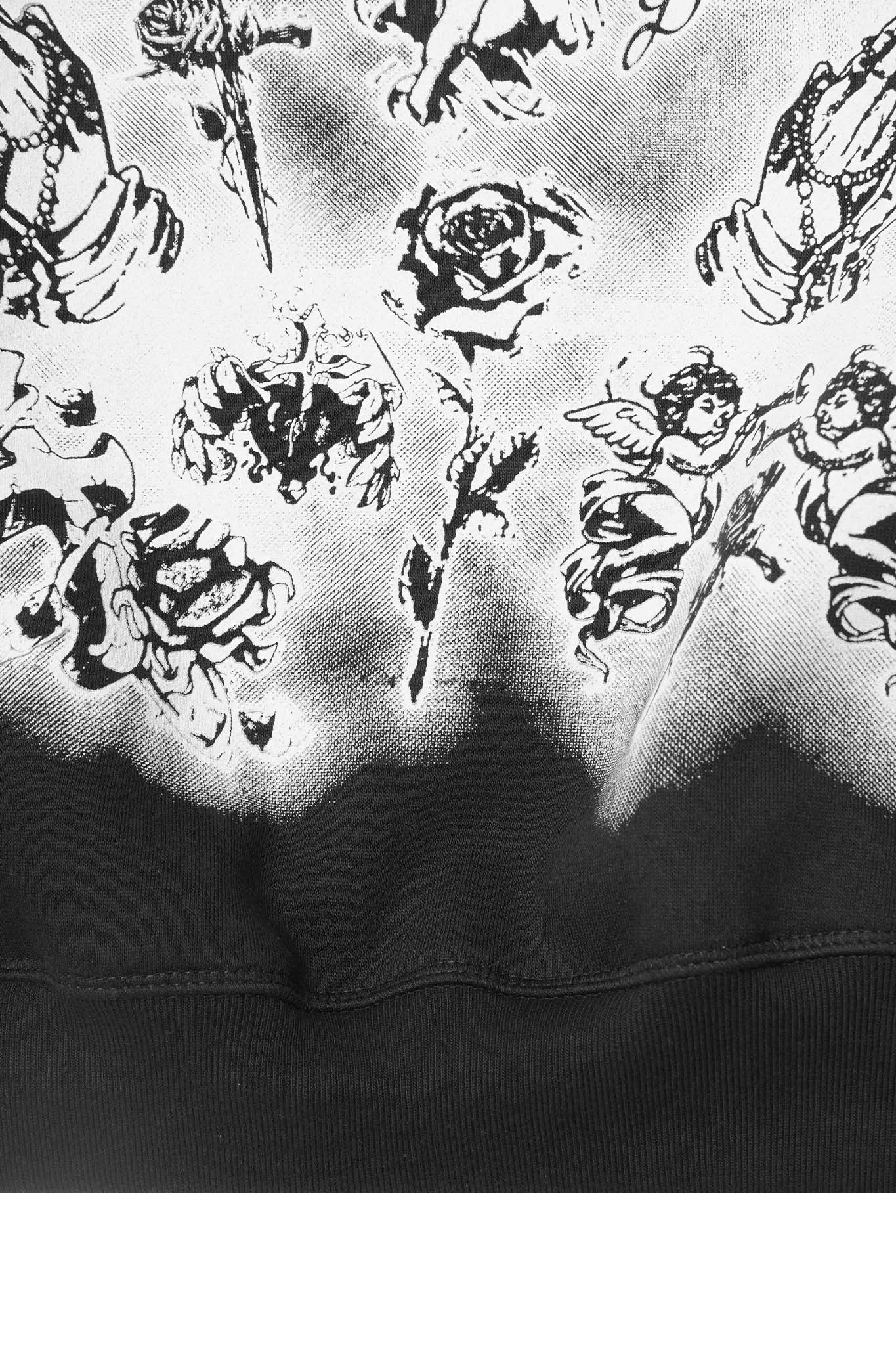 "CITY OF ANGELS" HOODIE IN ANTHRACITE