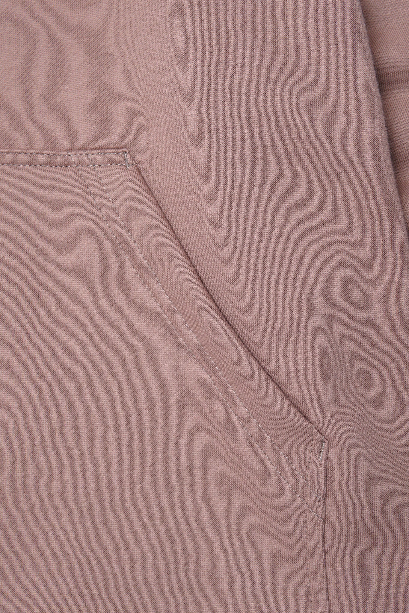 EXO™ CUTOFF HOODIE IN MAUVE