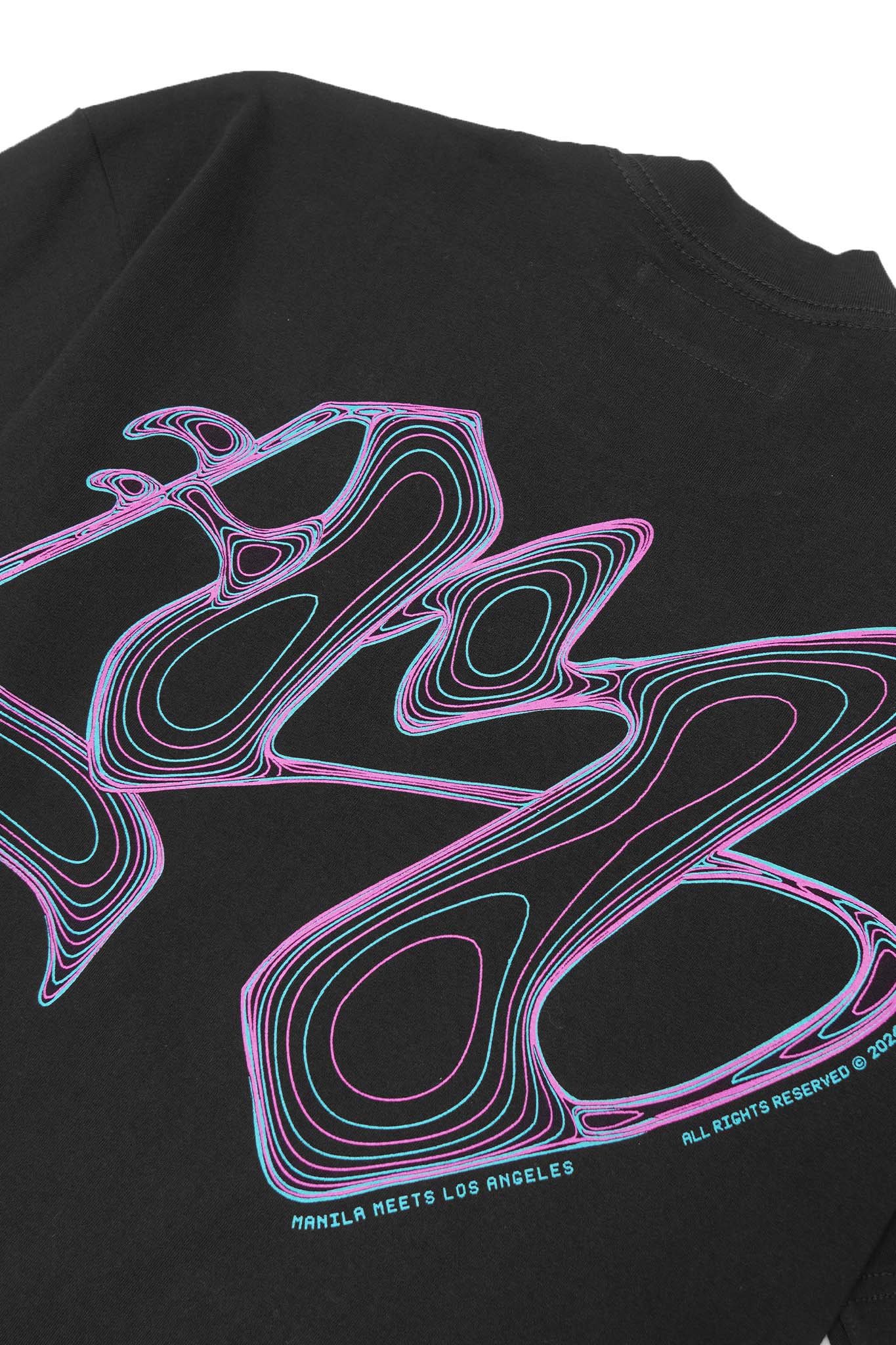M'$ RIFT BOX TEE IN BRAIN WAVES