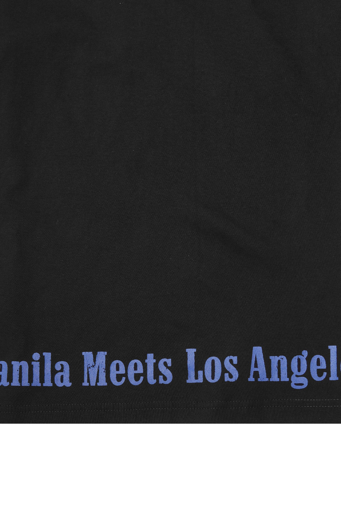 "HORSE POWER" TEE IN MIDNIGHT