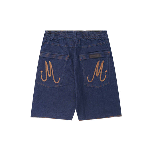"COLD NAVY" OVERPOCKET PHAT SHORTS