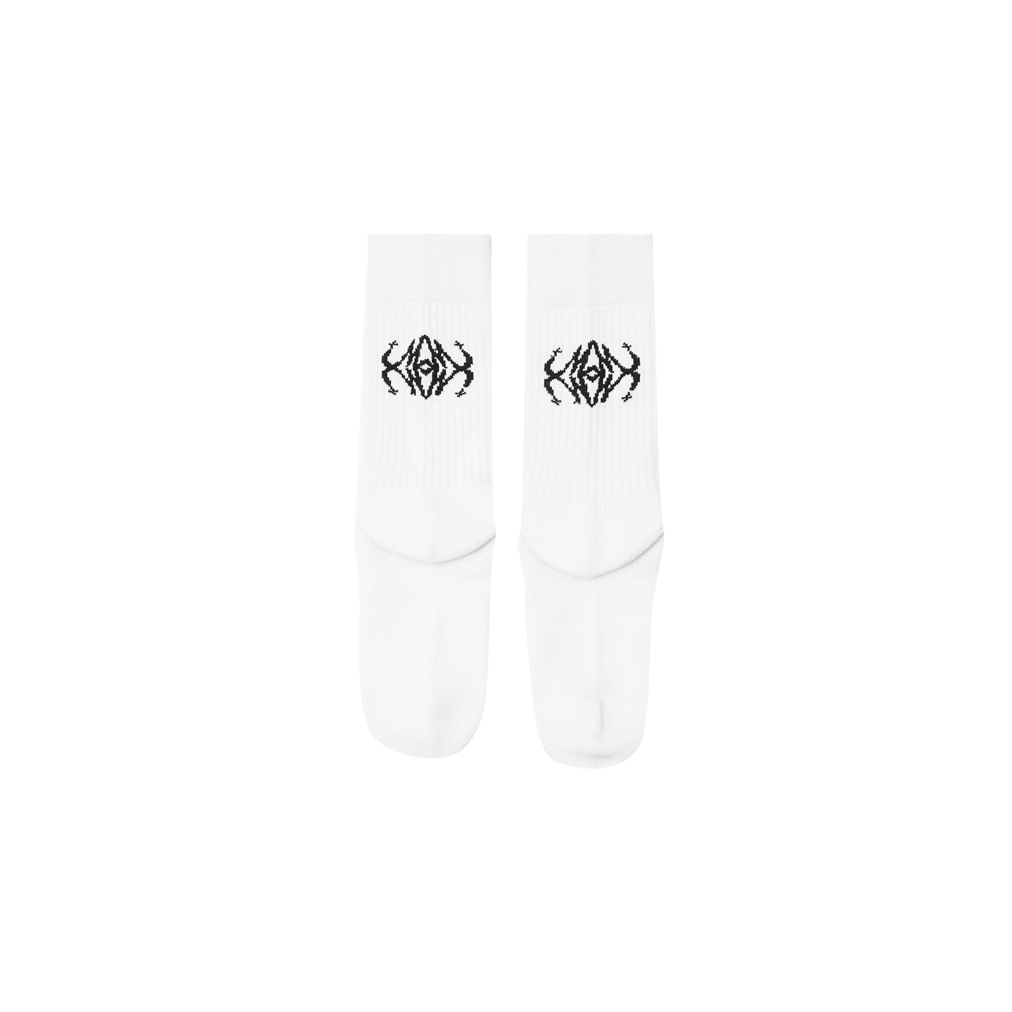 "COLLIDE" SOCKS IN WHITE
