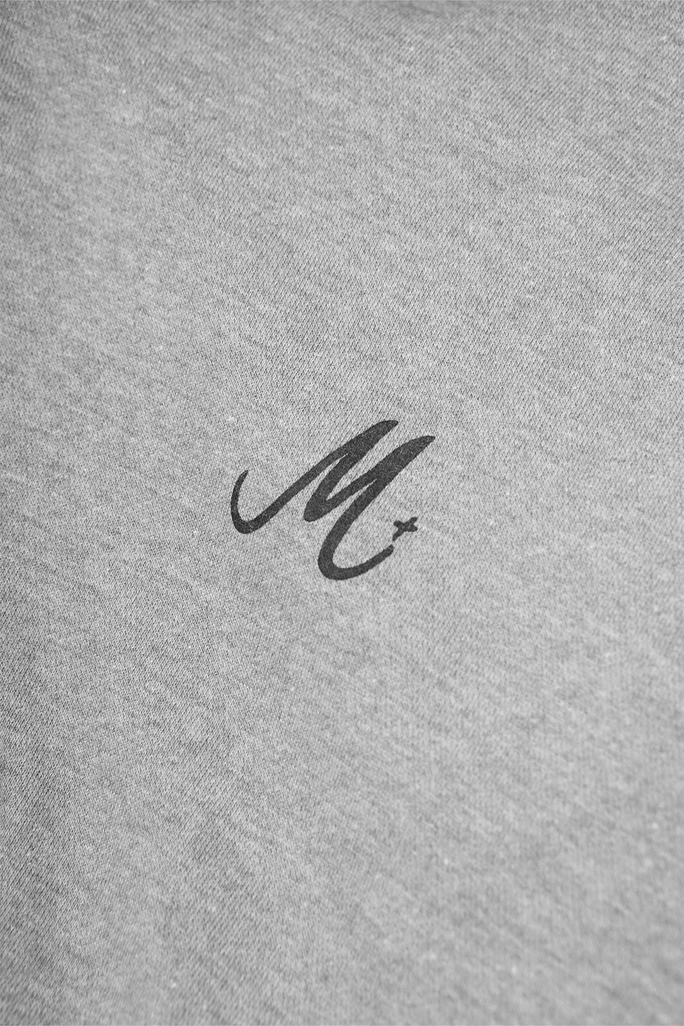 M+ HOODIE IN HEATHER GREY