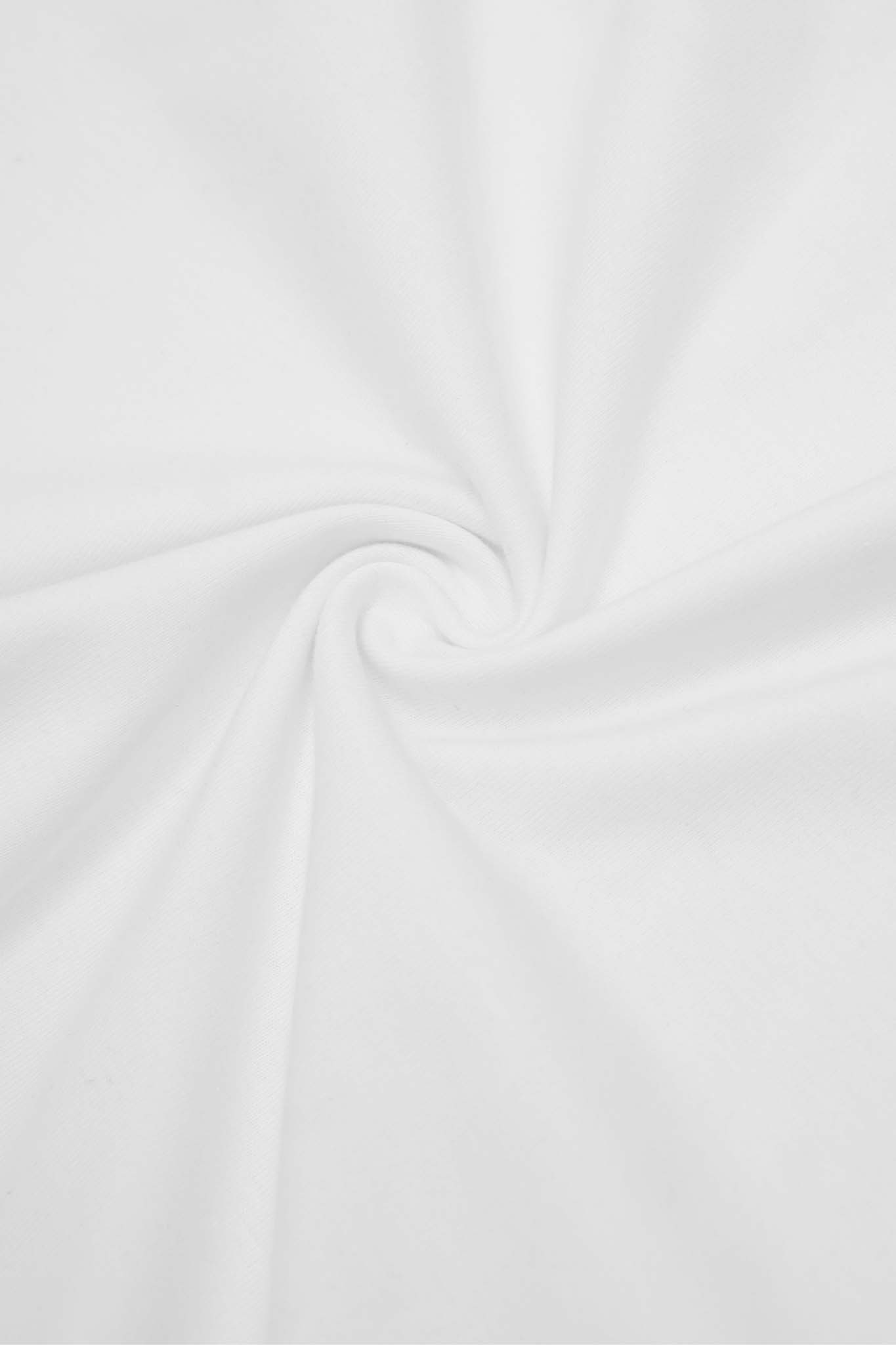 "POLIS" TEE IN WHITE