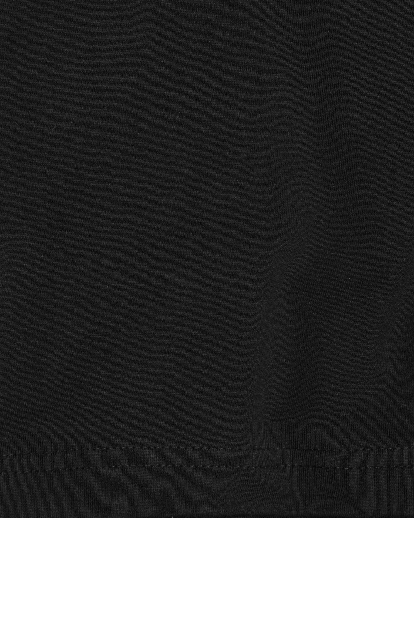 "LOVE HURTS" TEE IN CAVIAR