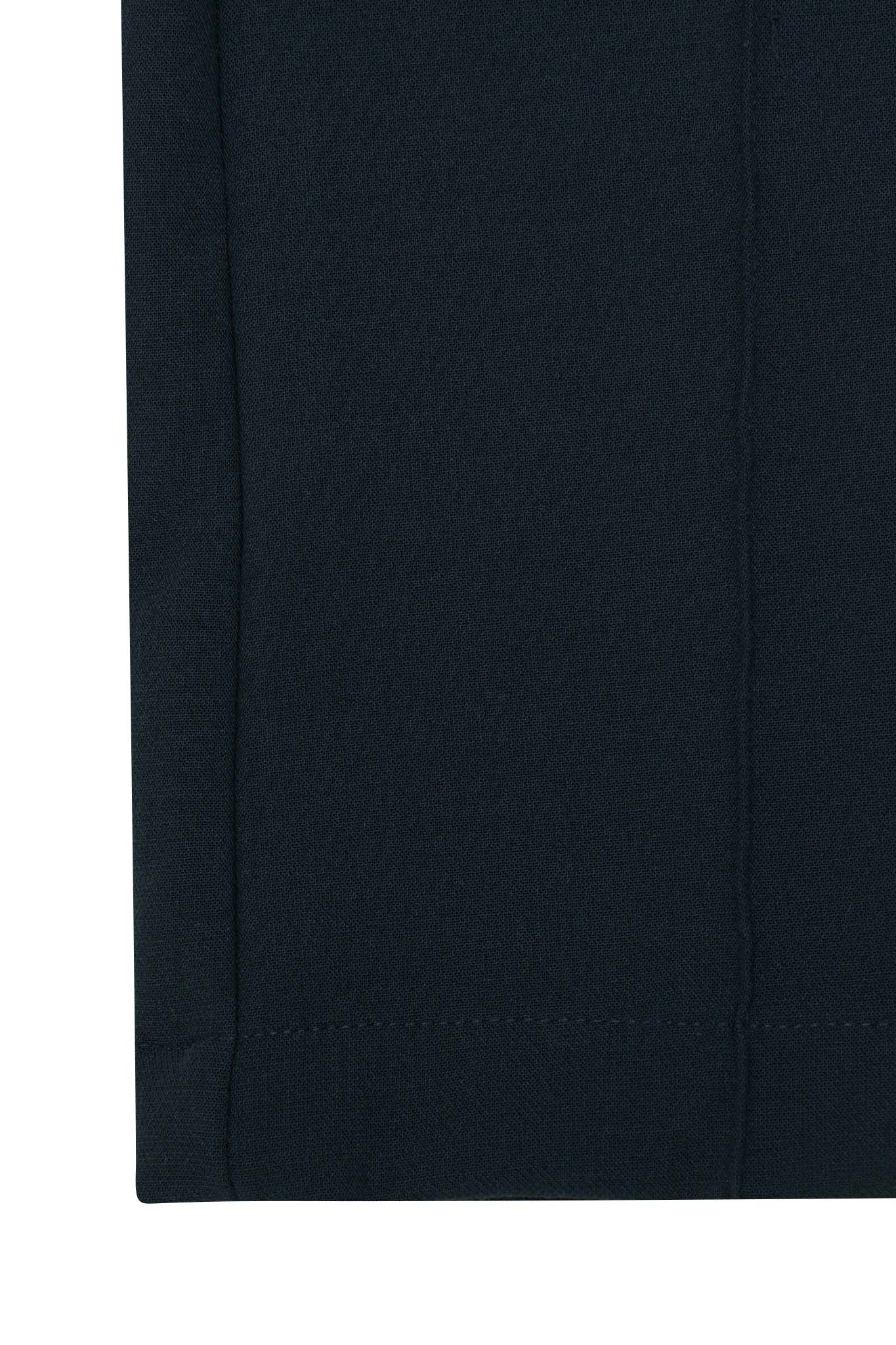 PLEATED CROPPED PANTS IN REGAL BLUE