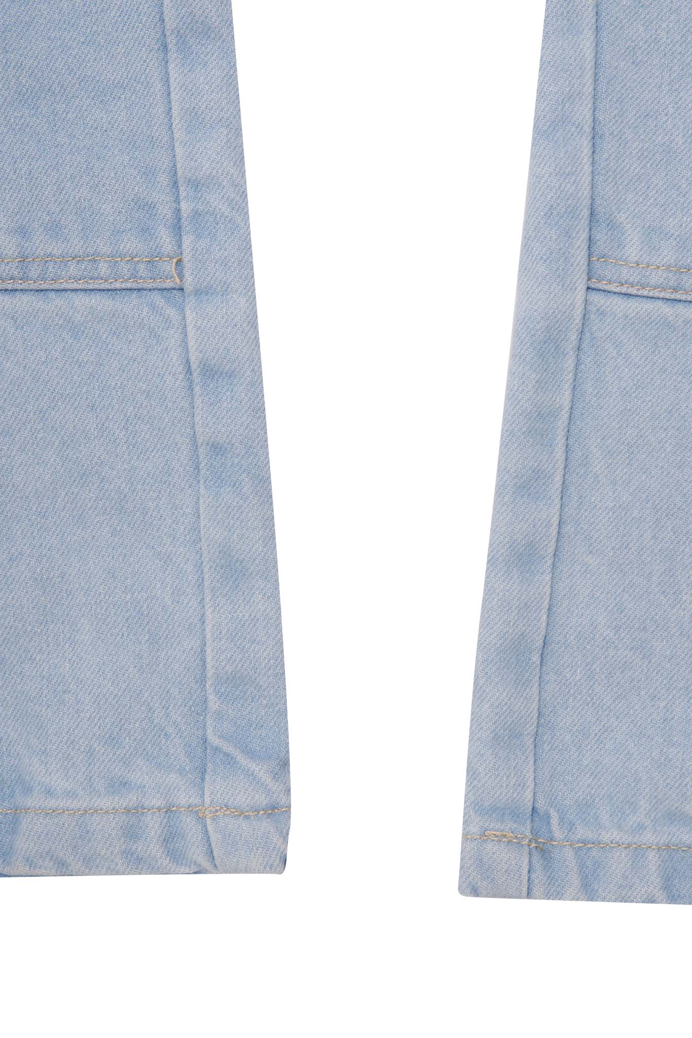 DOUBLE KNEE CRAFT PANTS IN SUN BLEACH