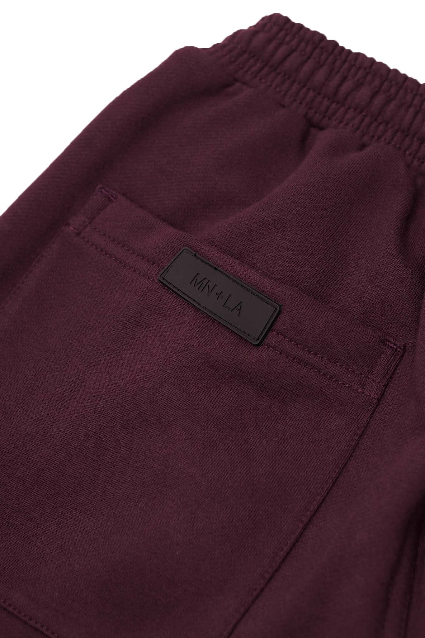 ROGUE SPLIT WIDE PANTS IN WINE