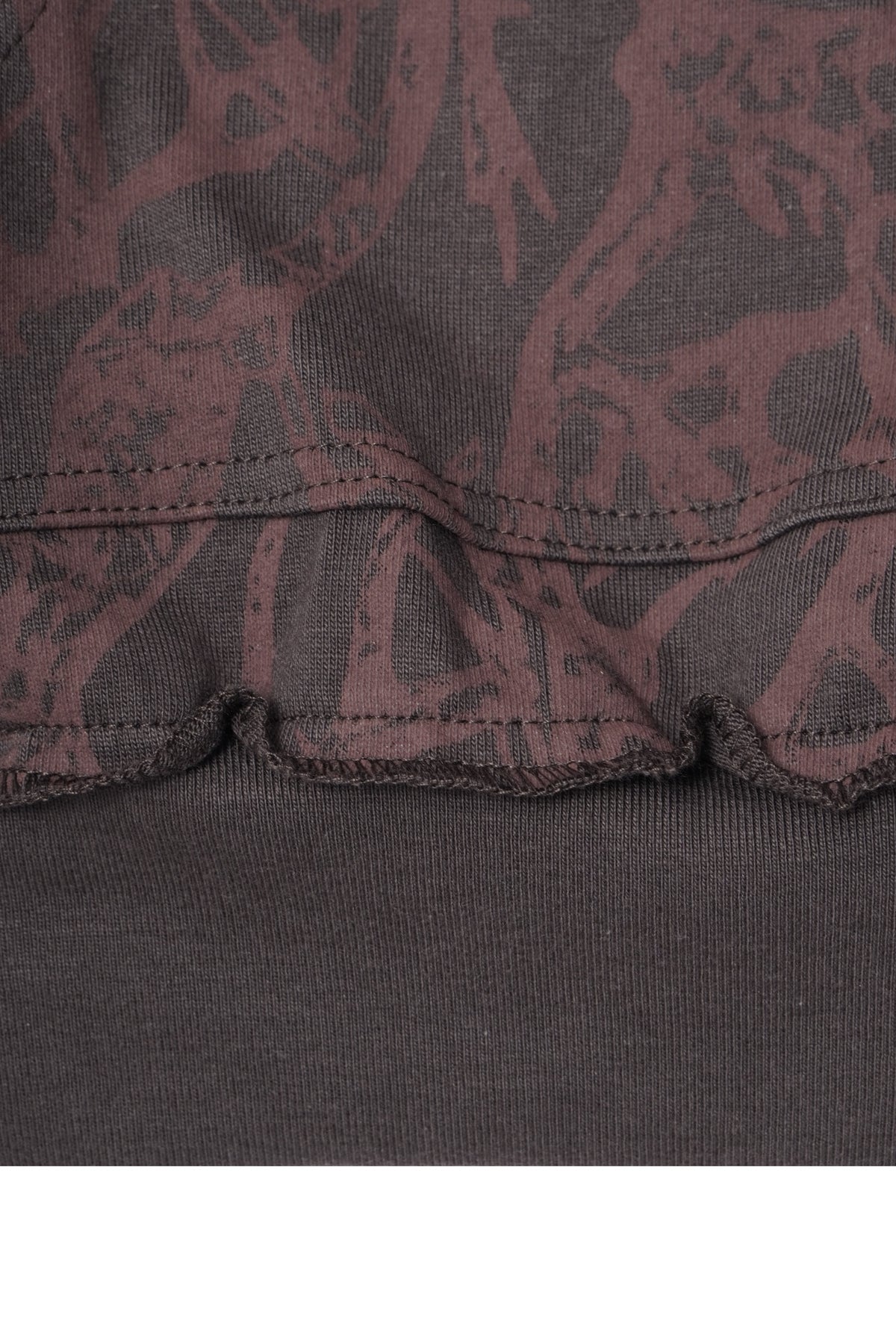 "VINES AND THORNS" AFTERHOOD V2 IN CHARCOAL GREY