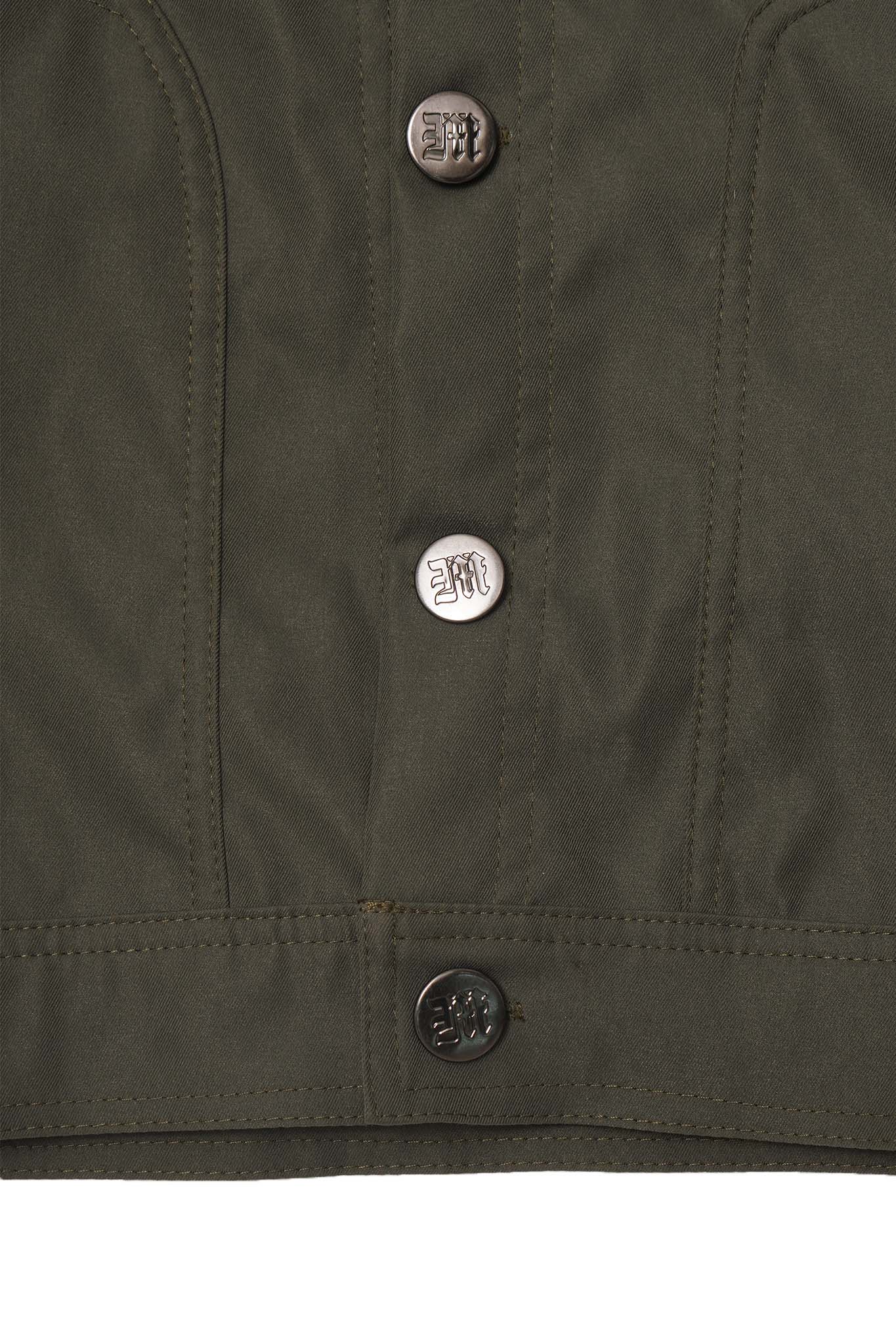 TRUCKER JACKET V2 IN OLIVE