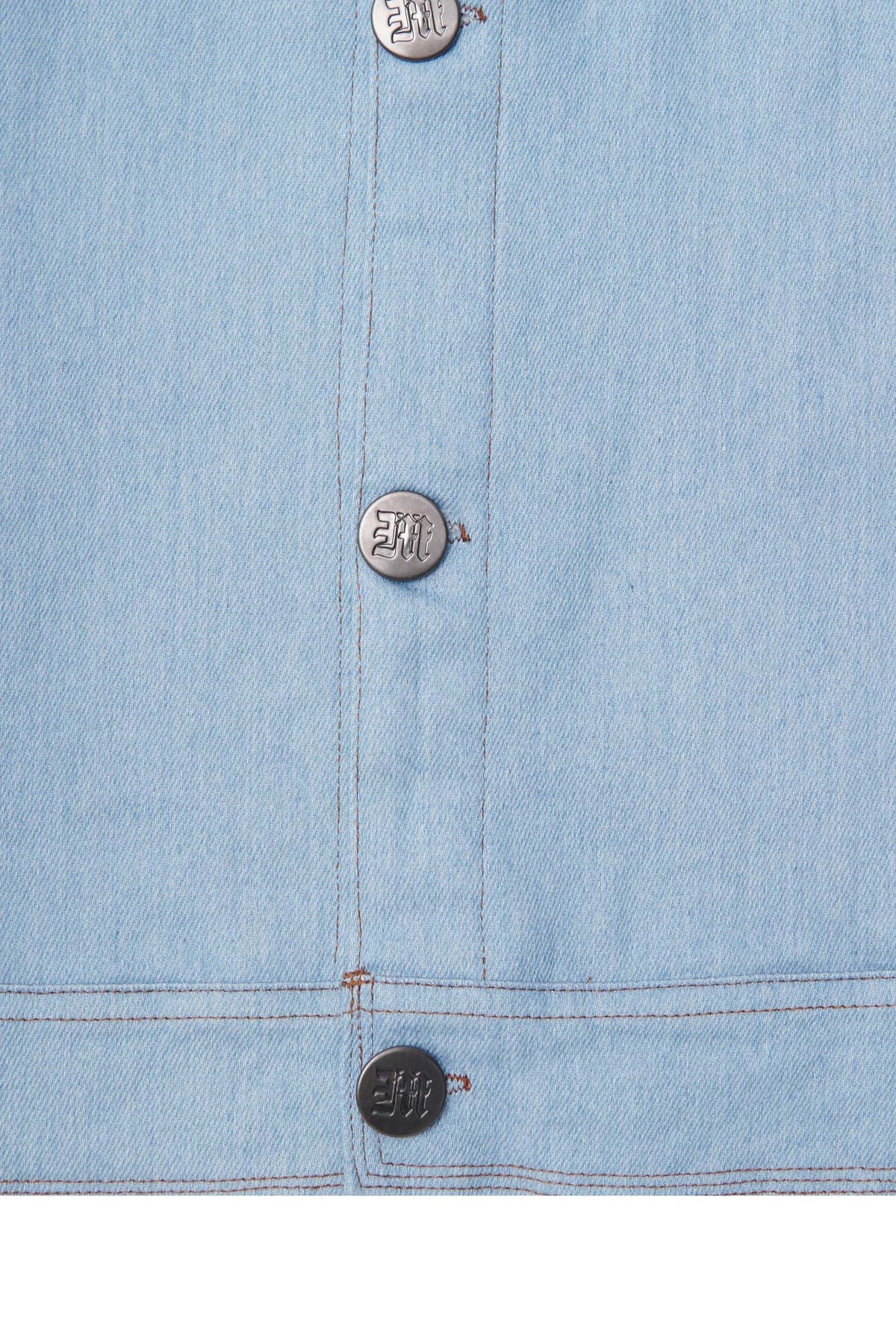 "VAPOR BLUE" TRUCKER JACKET