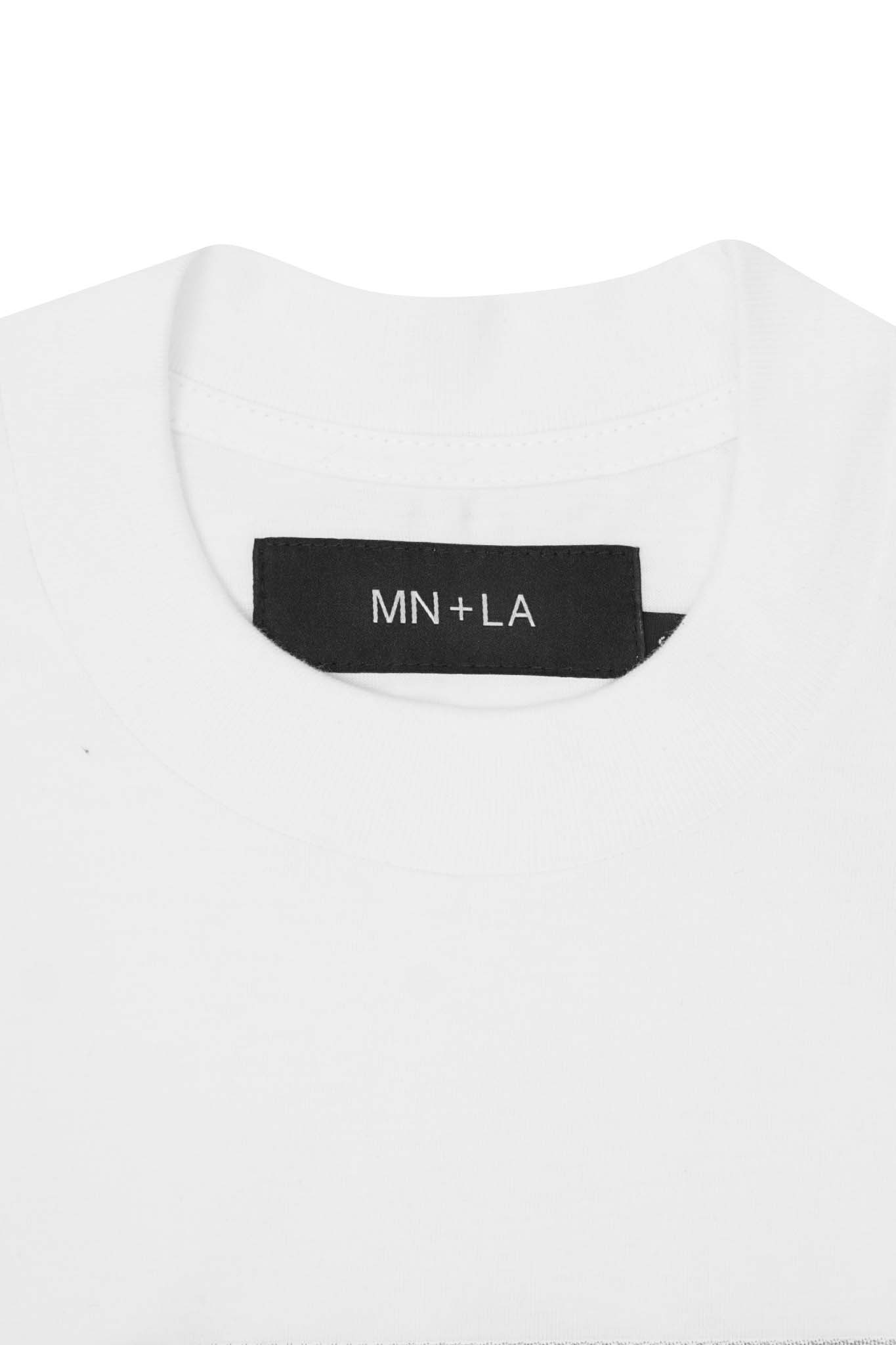 "GHOST HOTEL" TEE IN WHITE