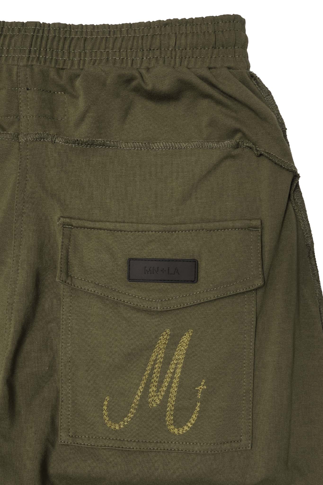 M+ VEINS PANTS IN OLIVE