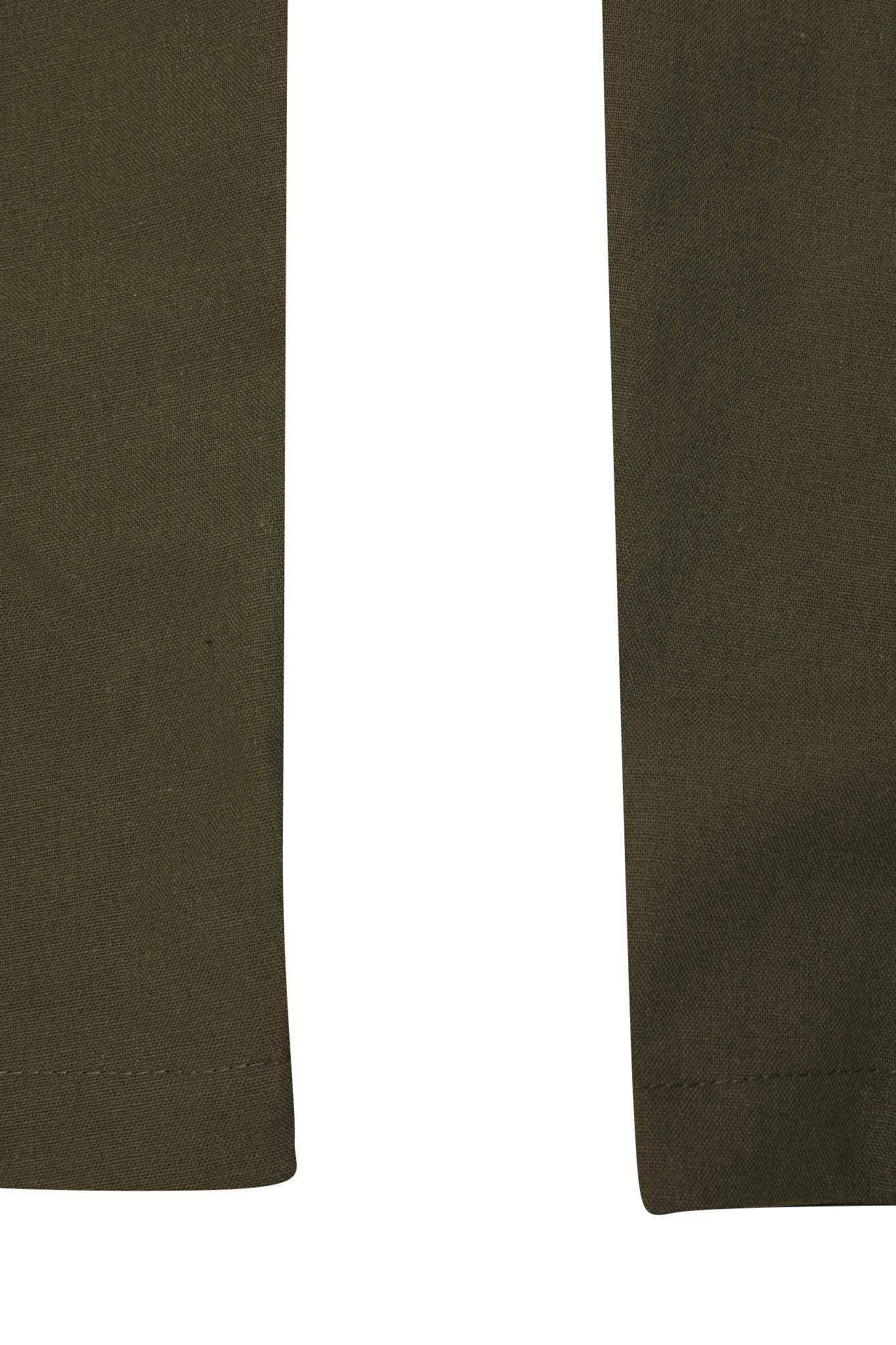 LINEN LOUNGE PANTS V2 IN OLIVE