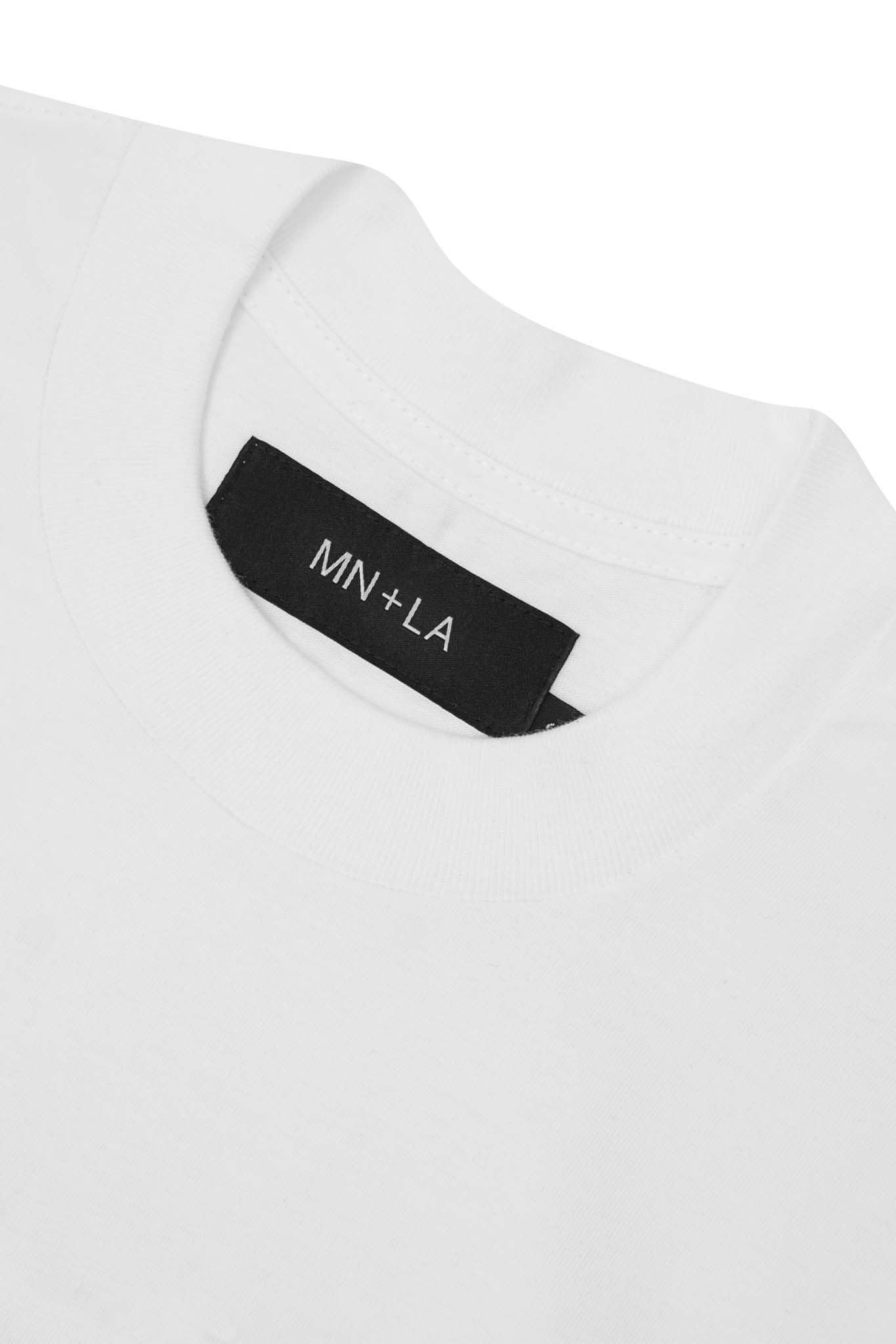 "GHOST HOTEL" TEE IN WHITE
