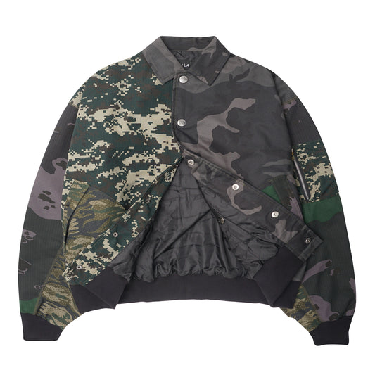 "MULTI CAMO" FLIGHT BOMBER JACKET V2