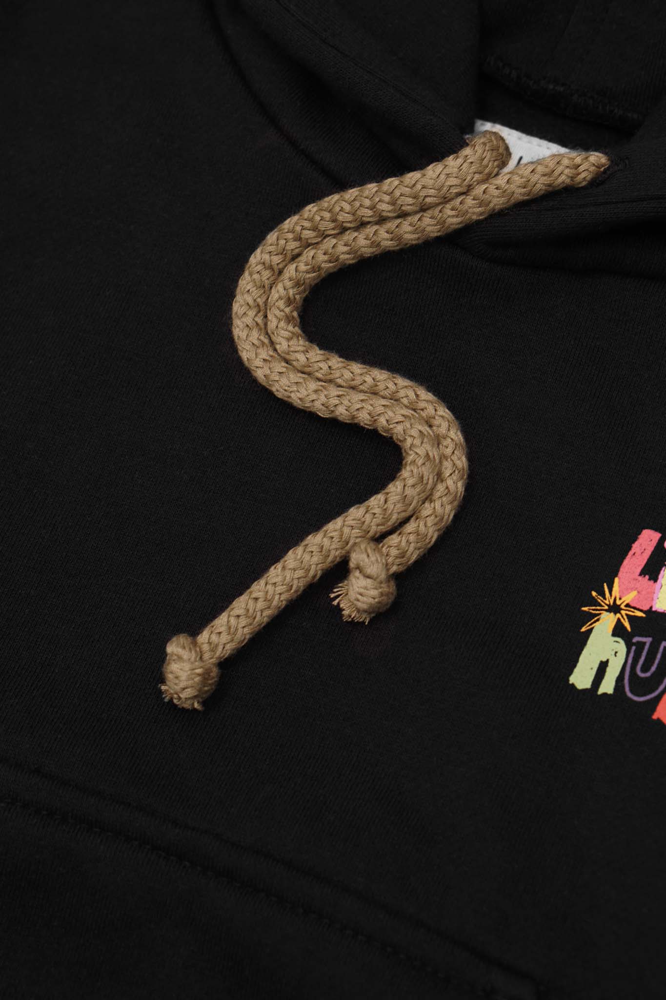 "CRAYONS" LITTLE HUMAN™ HOODIE IN ANTHRACITE