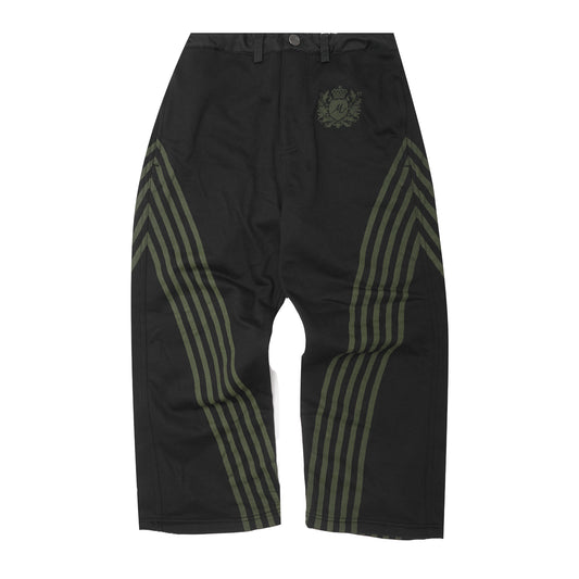 "COPACABANA" M+ PHAT PANTS IN ANTHRACITE/MOSS