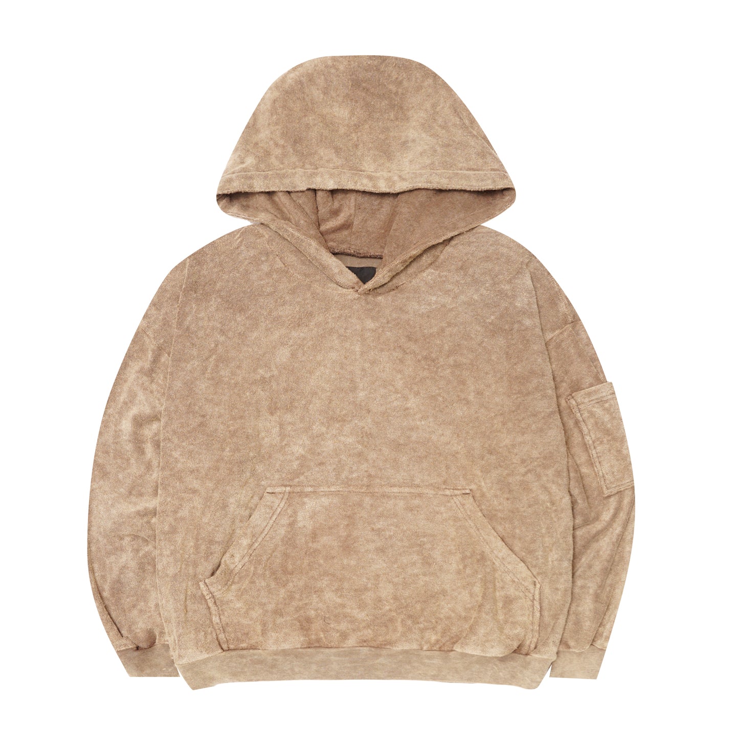 TOWEL VINTAGE HOODIE IN SAND