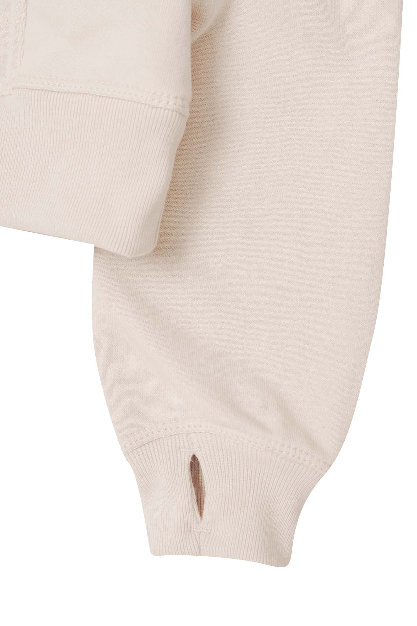"OUTDOOR EXPLORATION" HOODIE IN OAT