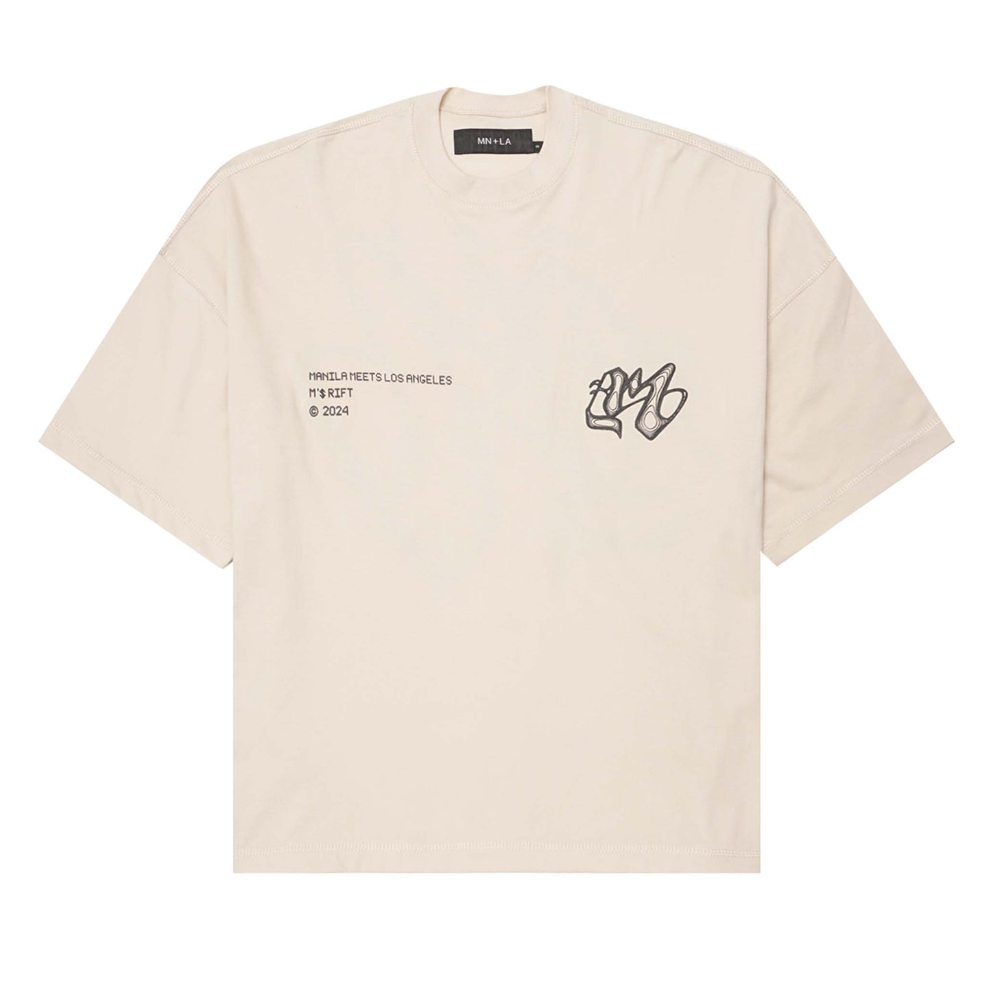 M'$ RIFT VAST TEE IN OAT