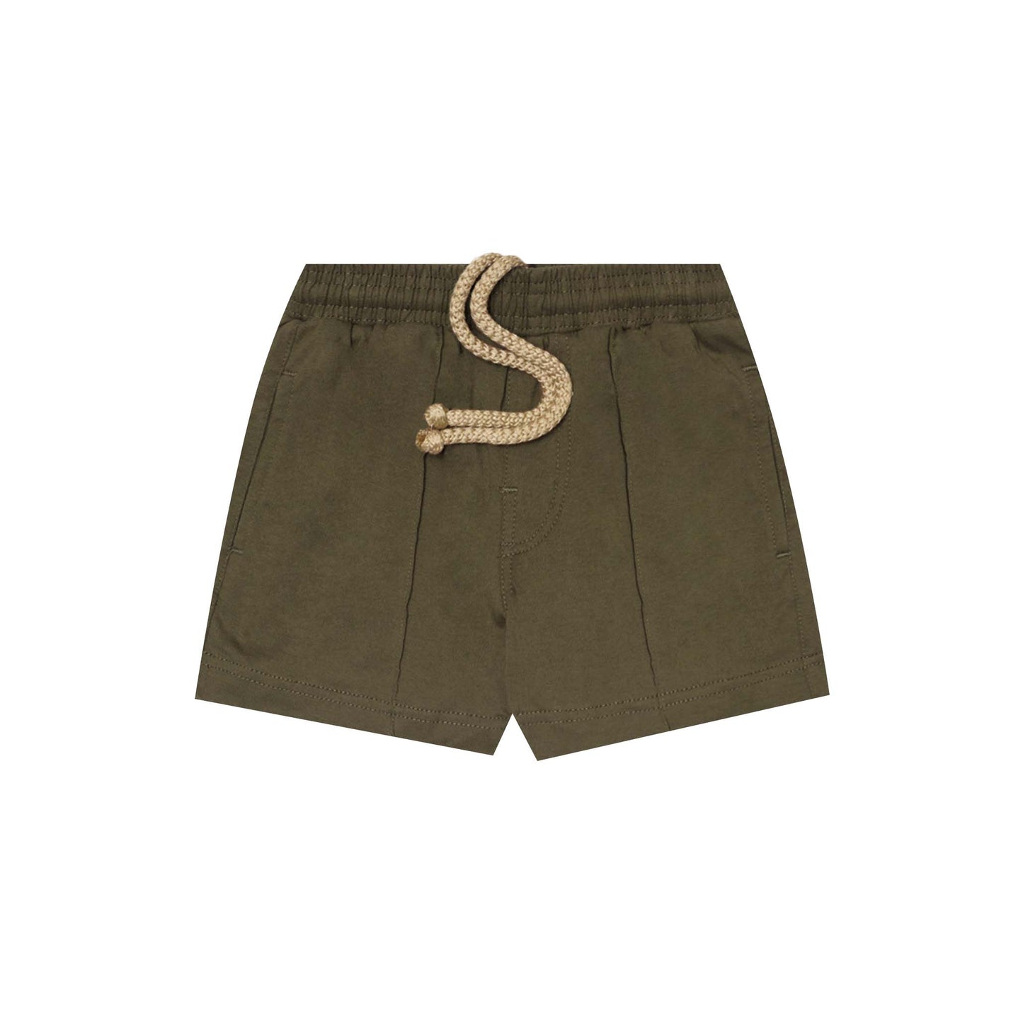 "PAINT SPLAT" LITTLE HUMAN™ PLEATED SHORTS IN OLIVE
