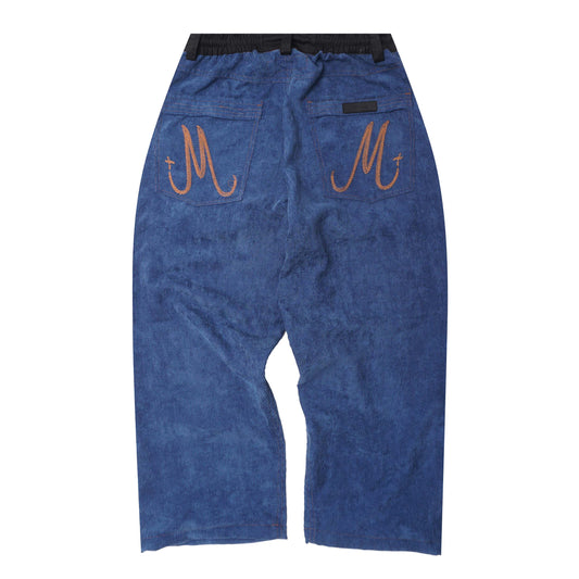 CORDUROY PHAT PANTS IN HERITAGE BLUE
