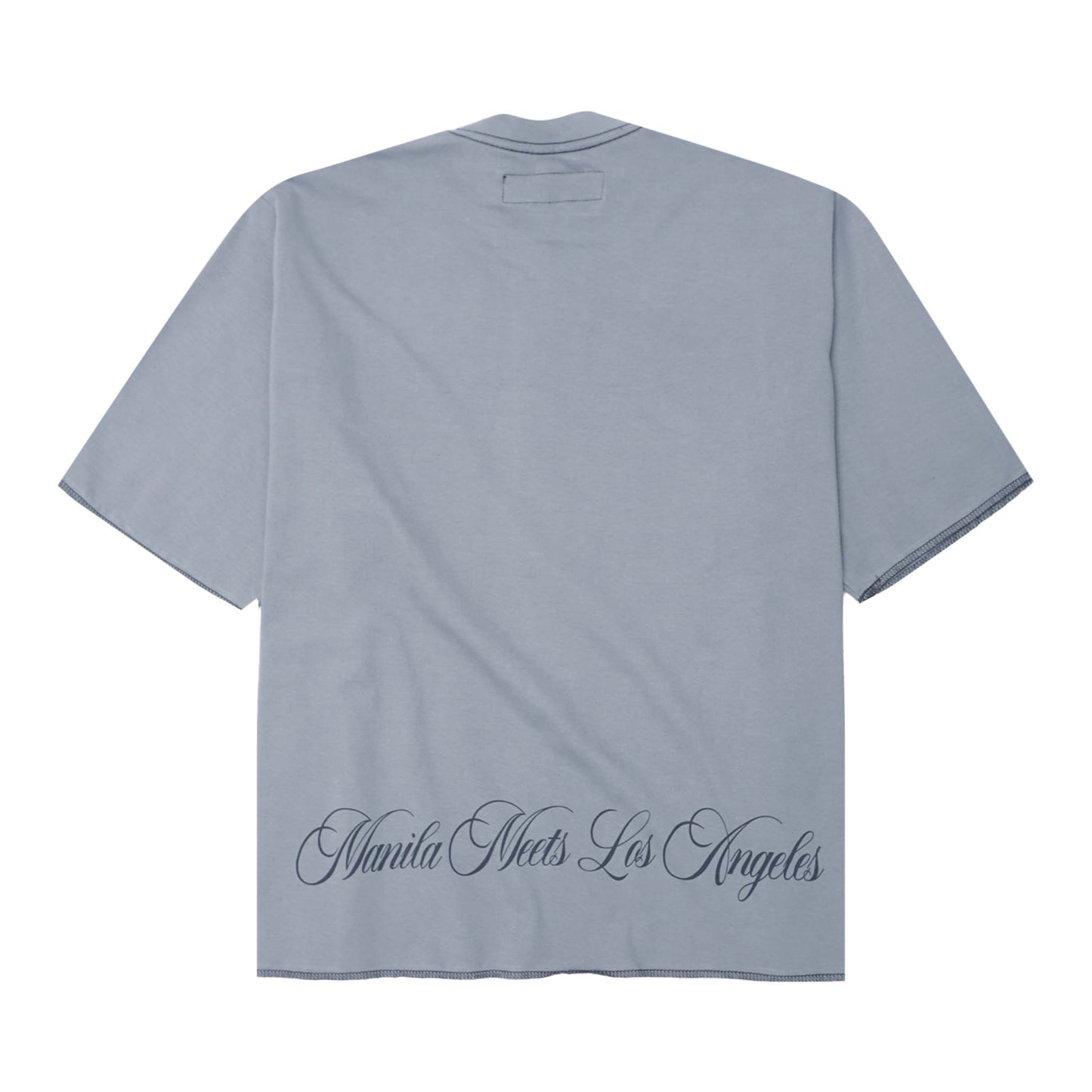 "CROWN OF THORNS" TEE IN GLACIER