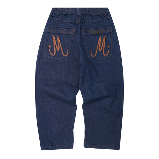 "COLD NAVY" OVERPOCKET PHAT PANTS