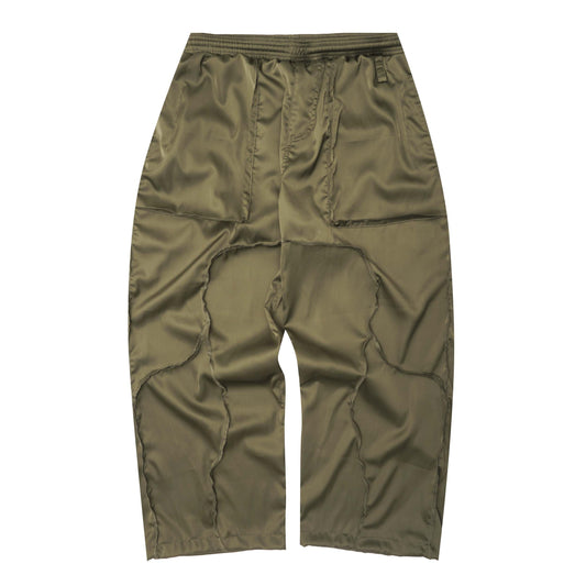 VEINS PANTS IN CELADON