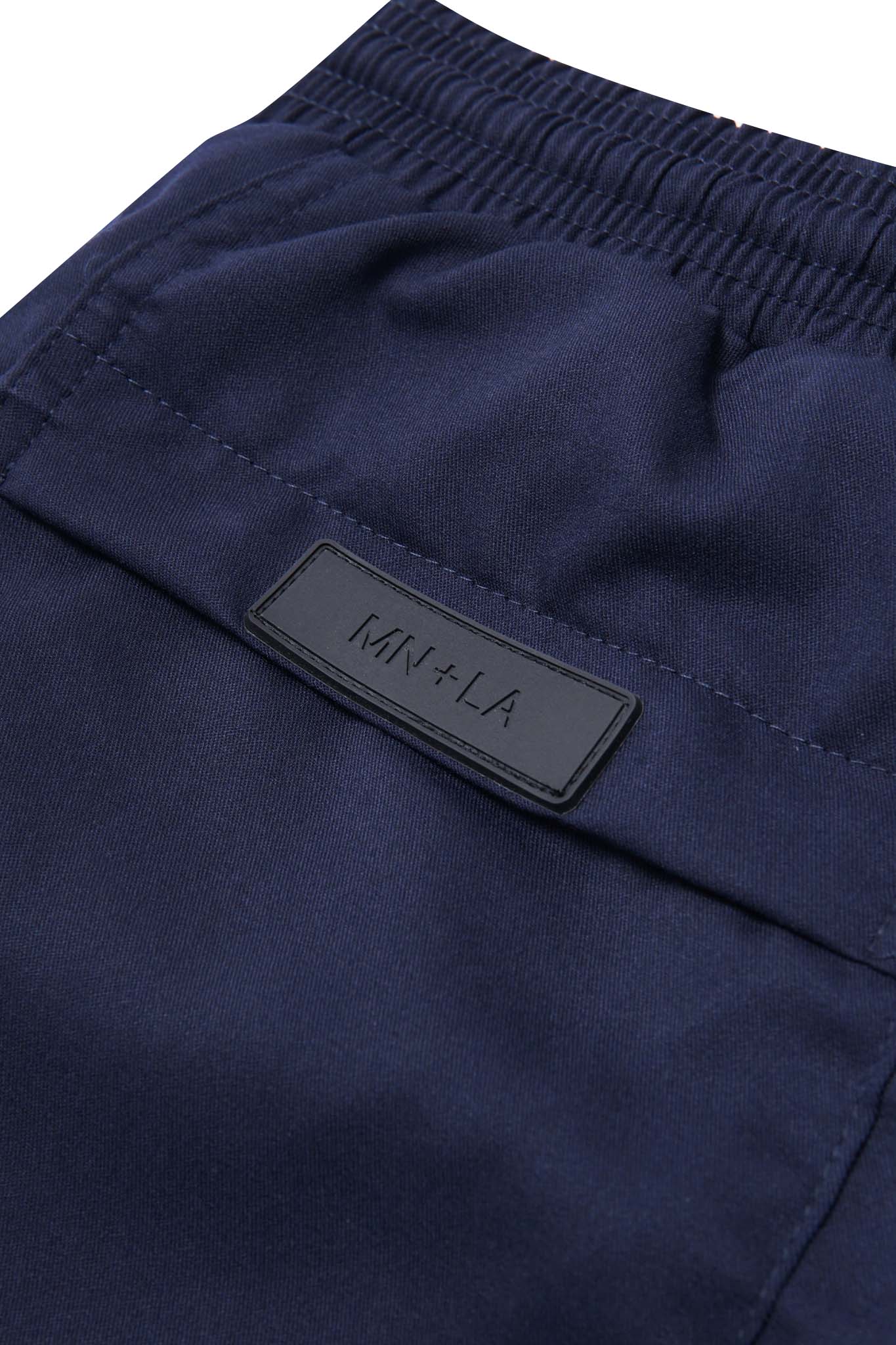 CROPPED WIDE PANTS IN MIDNIGHT BLUE