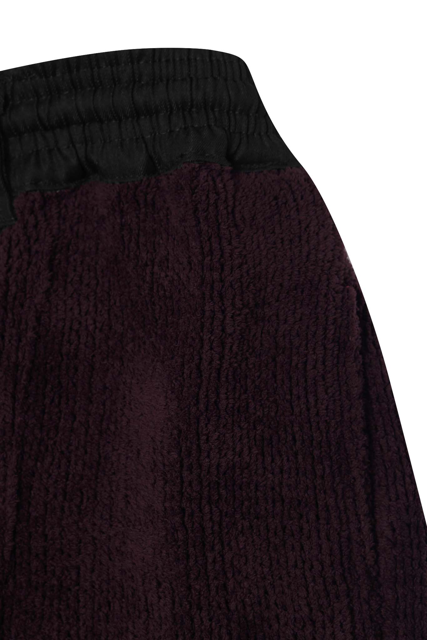 PLEATED ULTRA WIDE PANTS IN SANGRIA