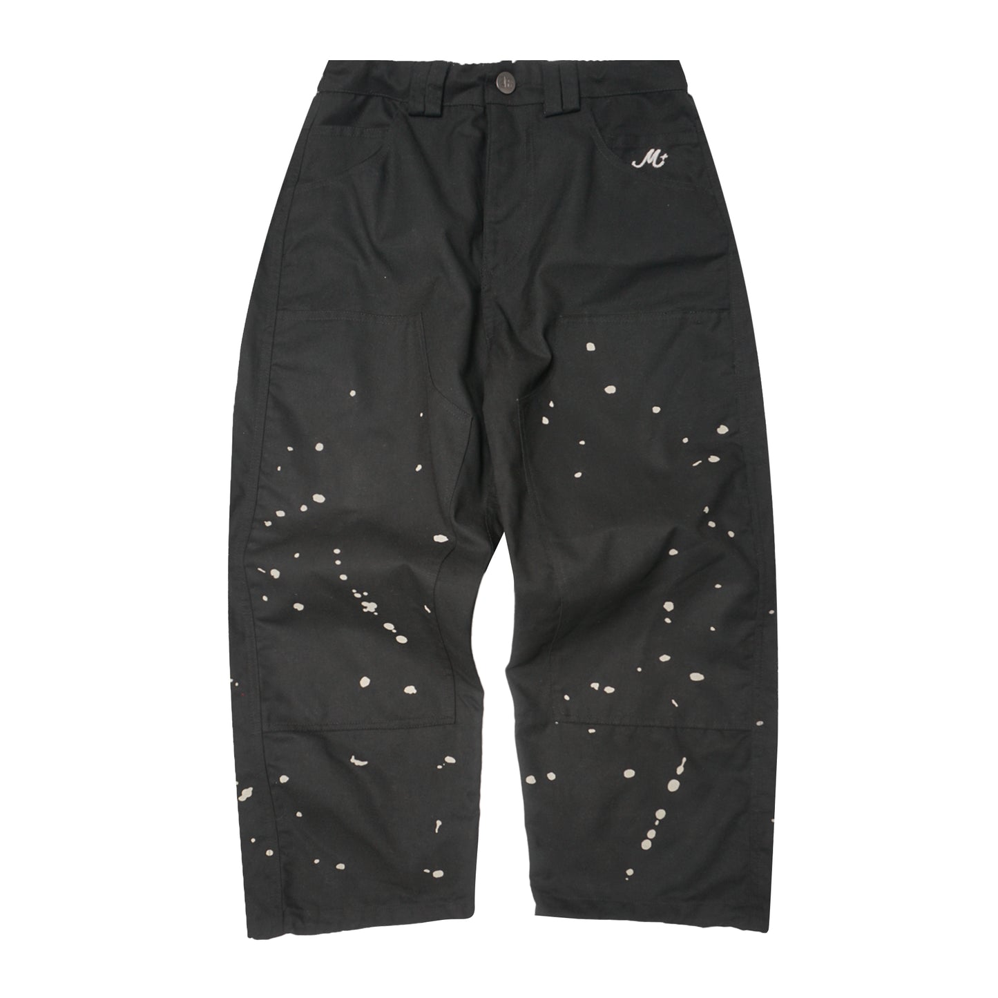 PAINTER'S DOUBLE KNEE PHAT PANTS IN ANTHRACITE