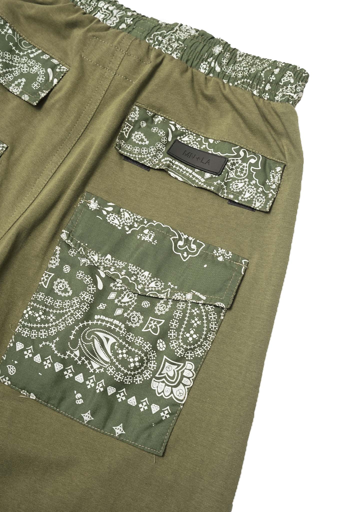 NEEDLEWORK PANTS IN FERN