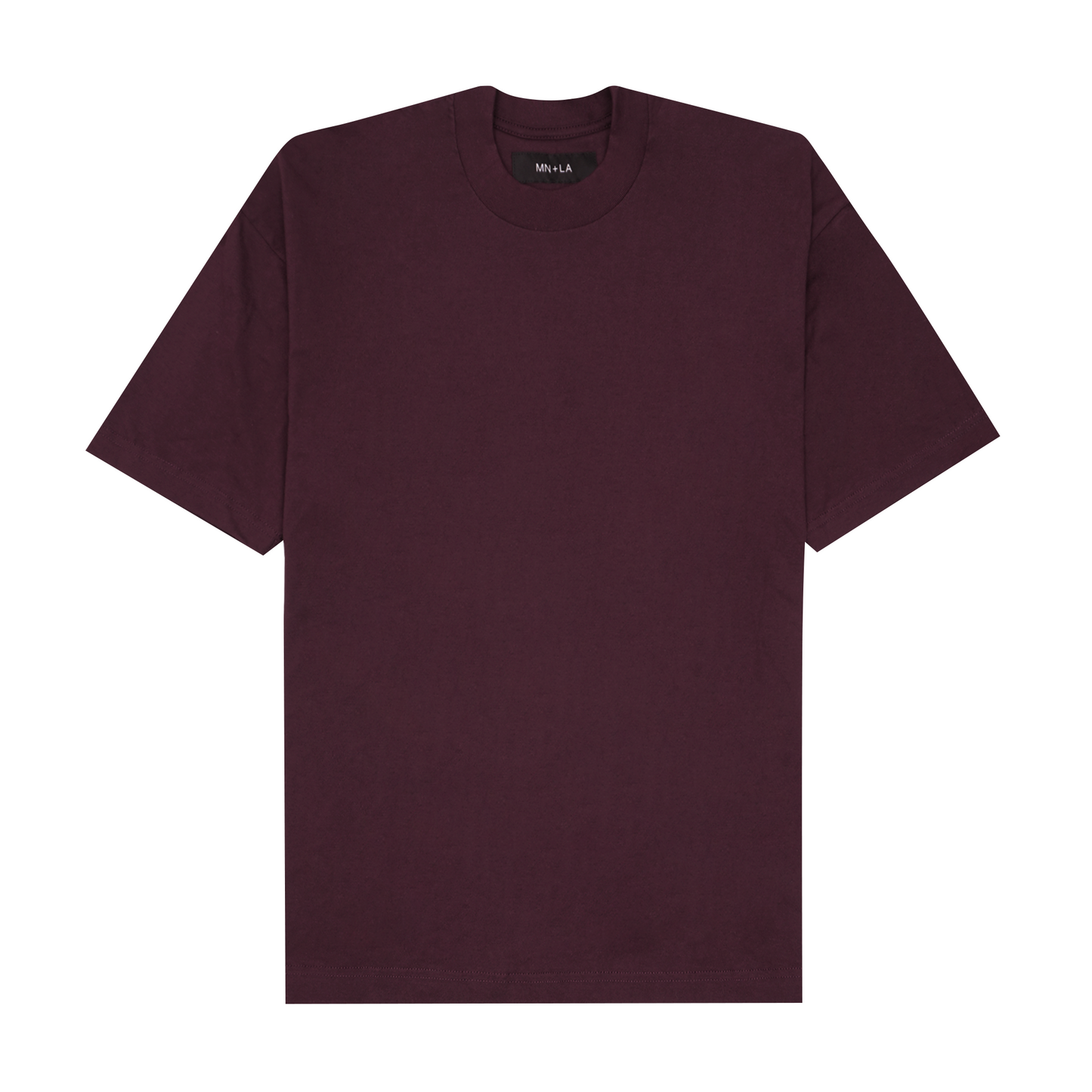 BOX TEE IN WINE