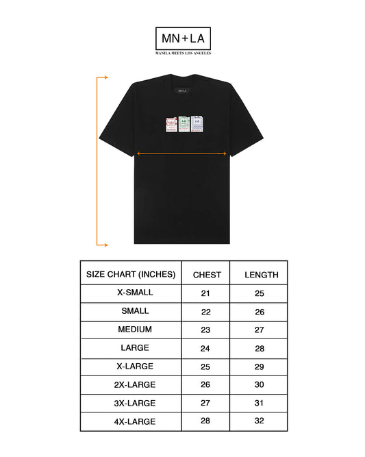 "BUS TIX" TEE IN ANTHRACITE