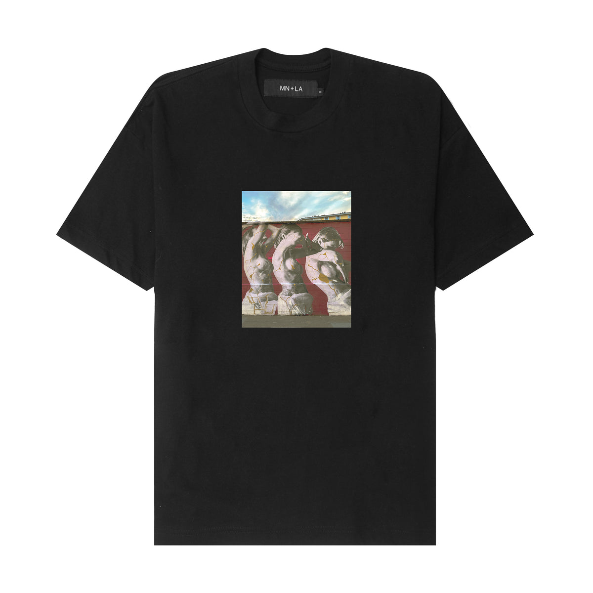 "TRES" TEE IN ANTHRACITE
