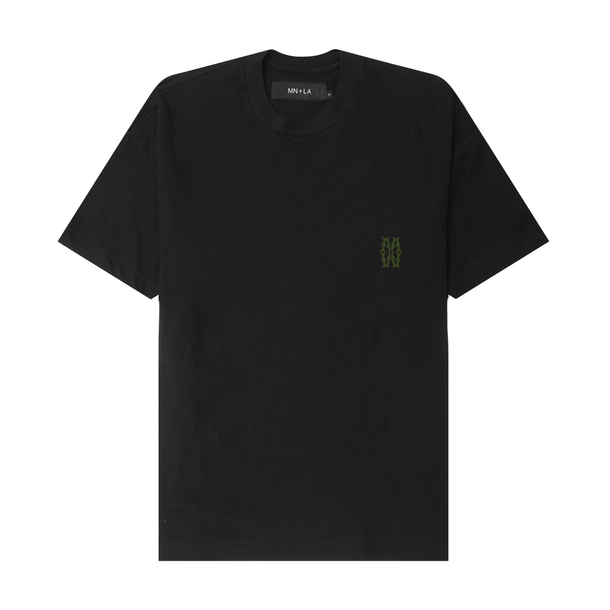 "WILDTHORN ECHO" BOX TEE IN ANTHRACITE