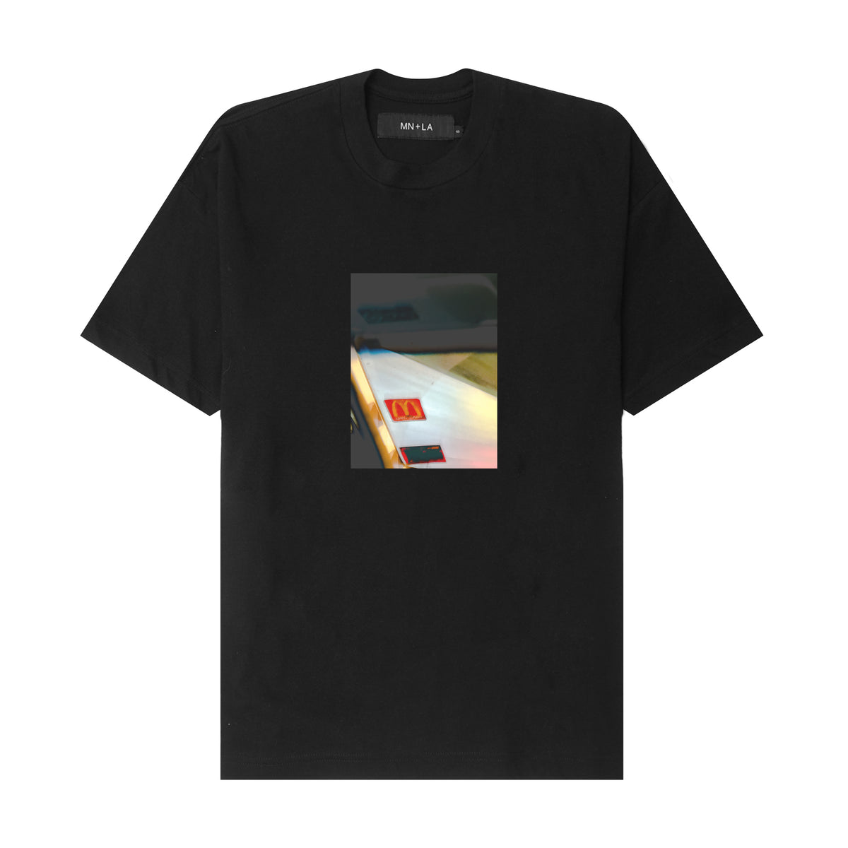 "I'M LOVIN' IT" TEE IN ANTHRACITE
