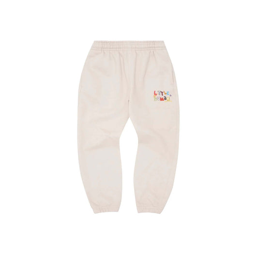"CRAYONS" LITTLE HUMAN™ SWEATPANTS IN OAT